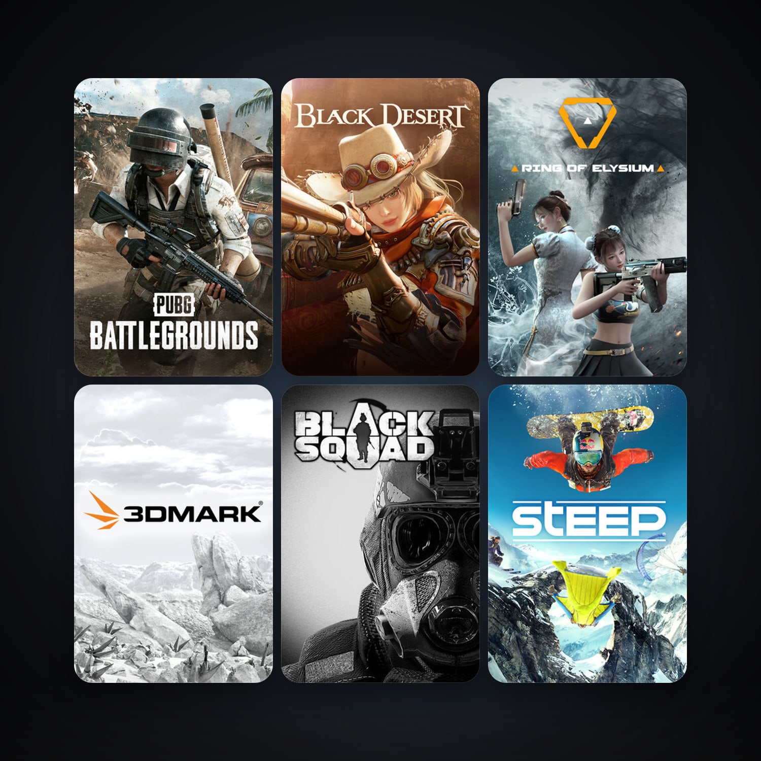 3DMark + Tom Clancy's The Division, 44 games, Steam 16, clean — HabibiAccounts