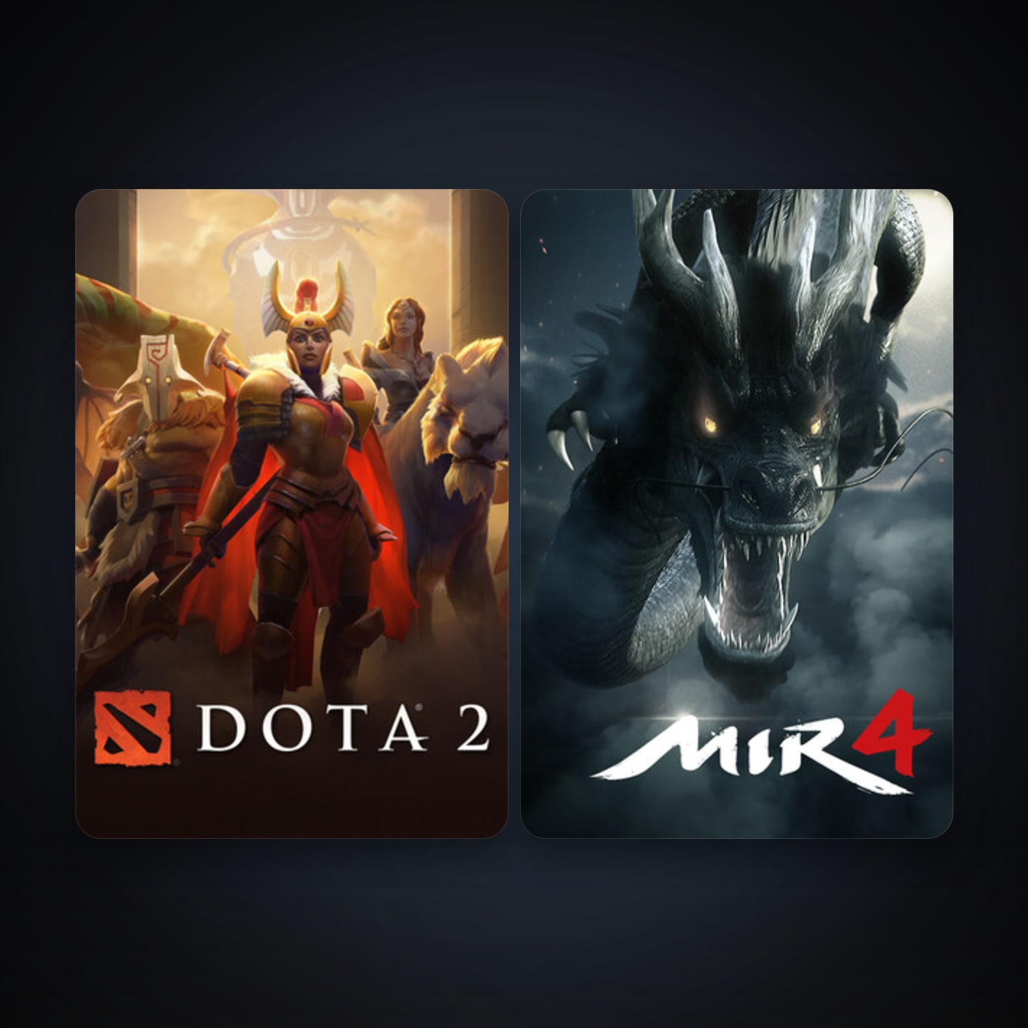 MIR4 & Dota 2 — HabibiAccounts