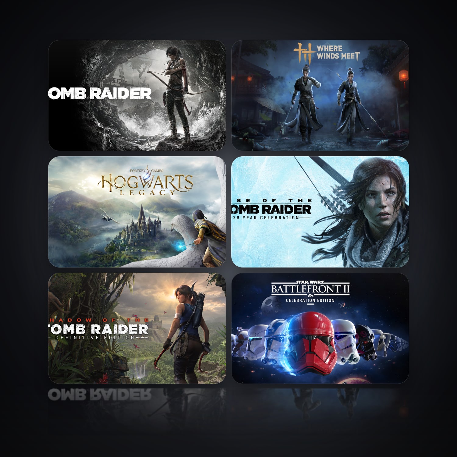 Tomb Raider GAME OF THE YEAR EDITION & Where Winds Meet | 7 Games — HabibiAccounts