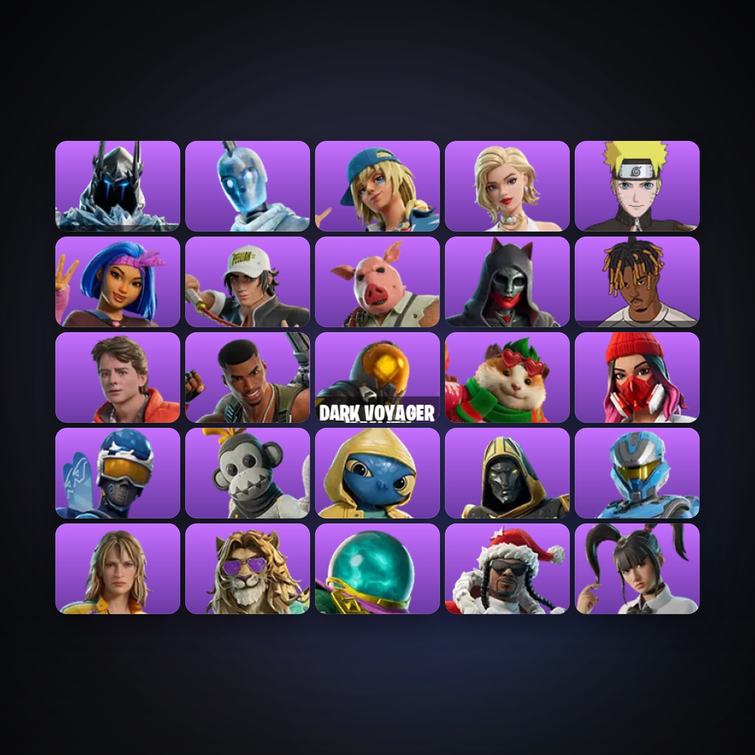 Fortnite | 25 Skins | 50 V-Bucks | Level 886 | 18 Wins — HabibiAccounts