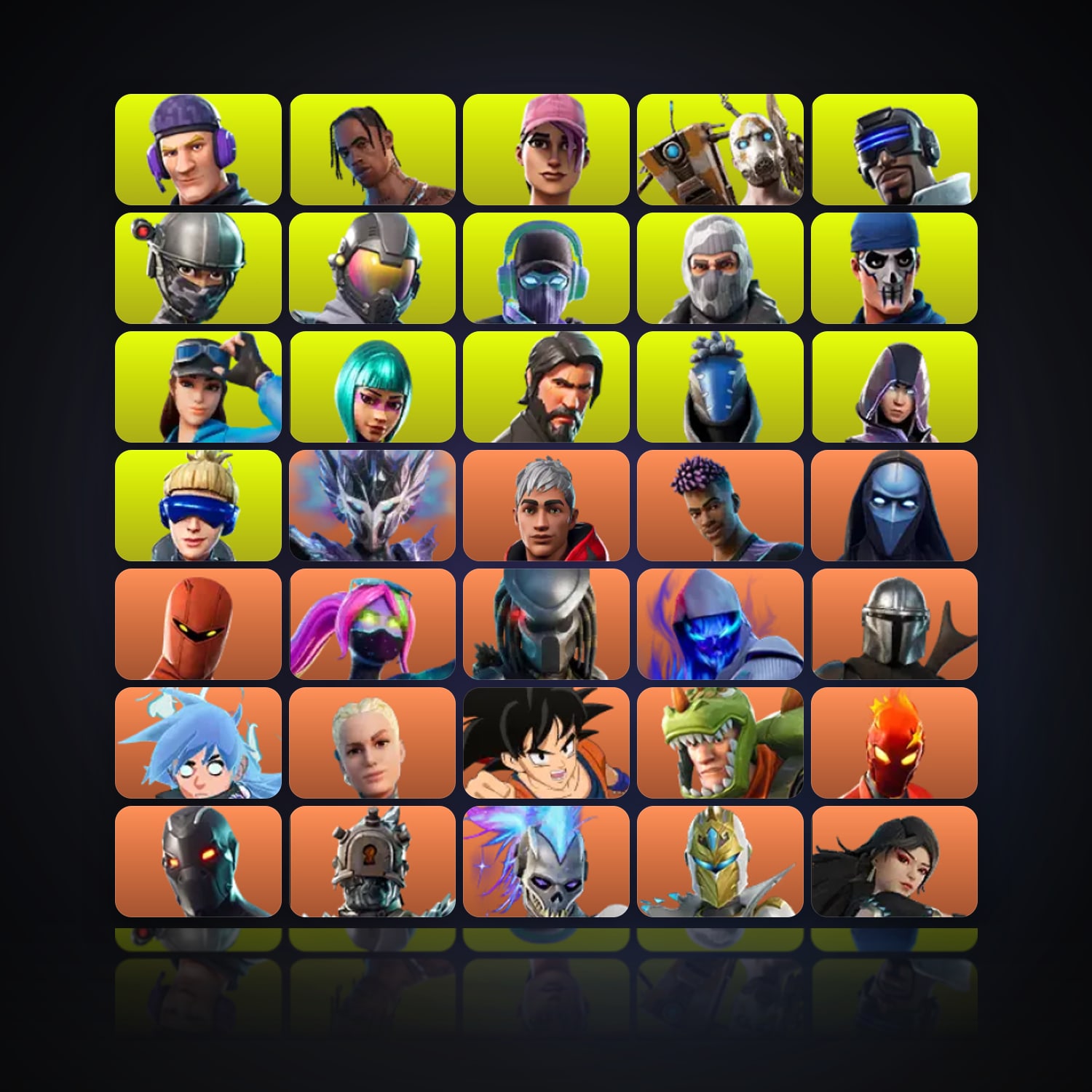 Fortnite | 378 Skins | 550 V-Bucks | Level 4266 | 579 Wins — HabibiAccounts