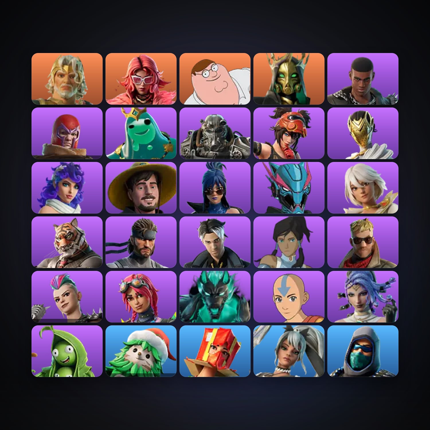 Fortnite | 30 Skins | Level 579 | 32 Wins — HabibiAccounts