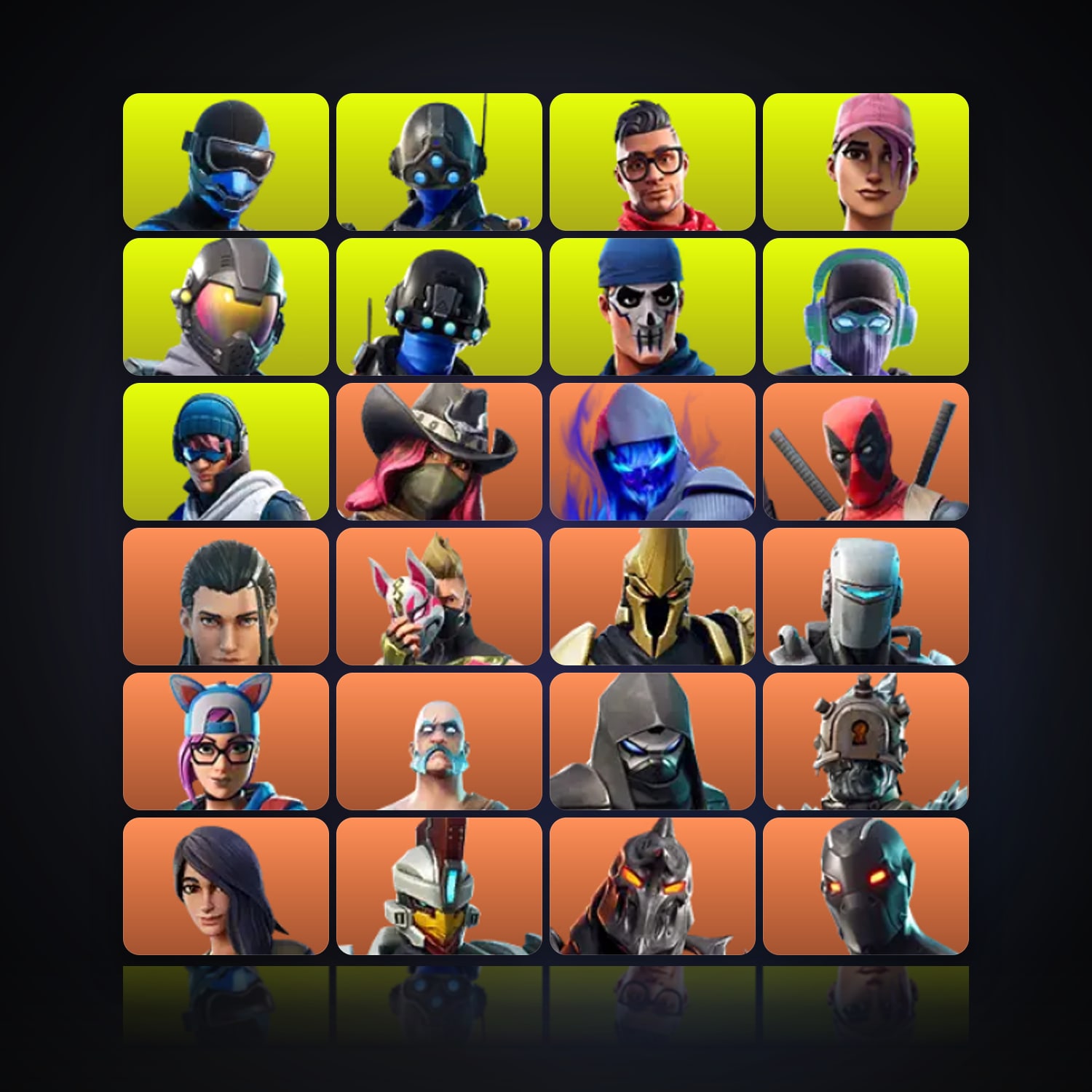 Fortnite | 139 Skins | 250 V-Bucks | Level 1901 | 130 Wins — HabibiAccounts