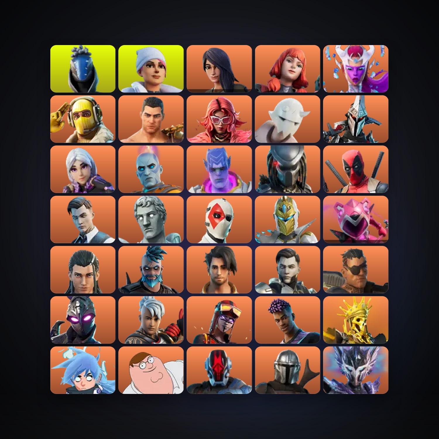 Fortnite | 259 Skins | 600 V-Bucks | Level 4333 | 585 Wins — HabibiAccounts