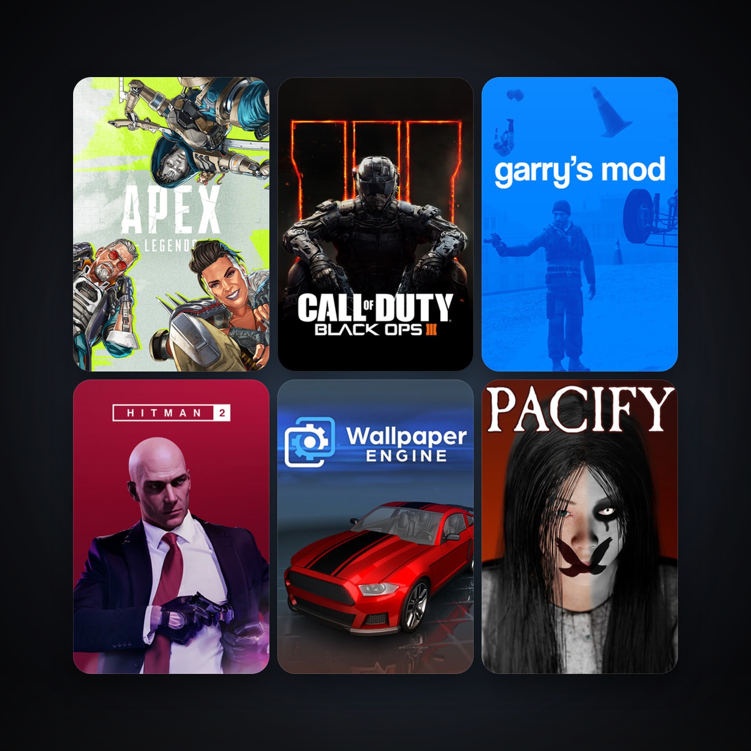Left 4 Dead + Garry's Mod, 12 games, clean — HabibiAccounts