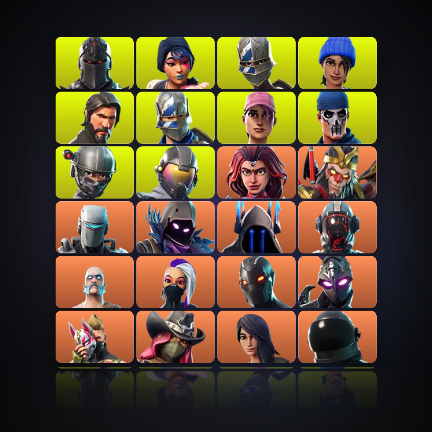Fortnite | 89 Skins | 600 V-Bucks | Level 1363 | 927 Wins — HabibiAccounts