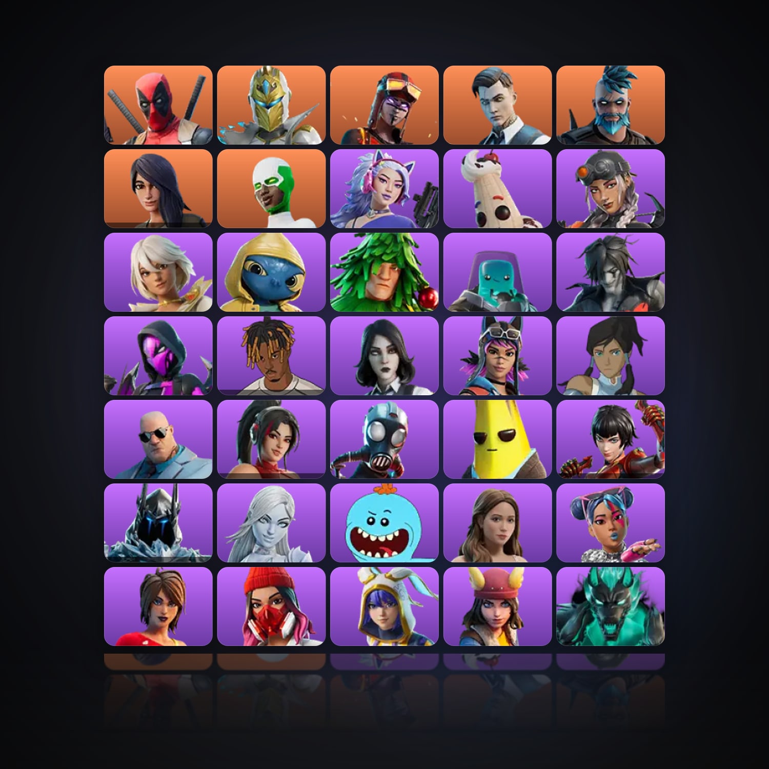 Fortnite | 62 Skins | 1.2K V-Bucks | Level 2242 | 282 Wins — HabibiAccounts