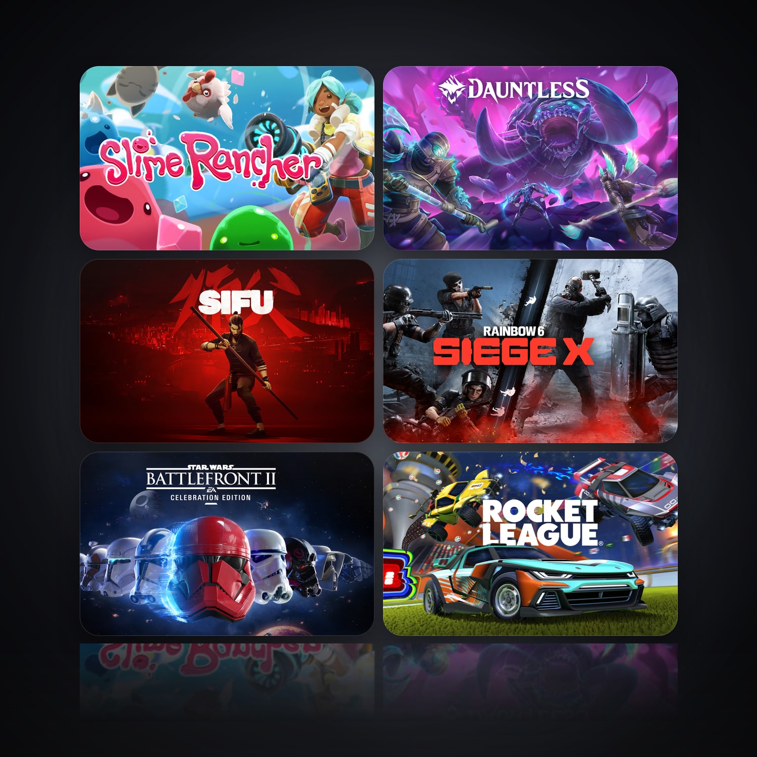 Slime Rancher & Dauntless | 77 Games — HabibiAccounts