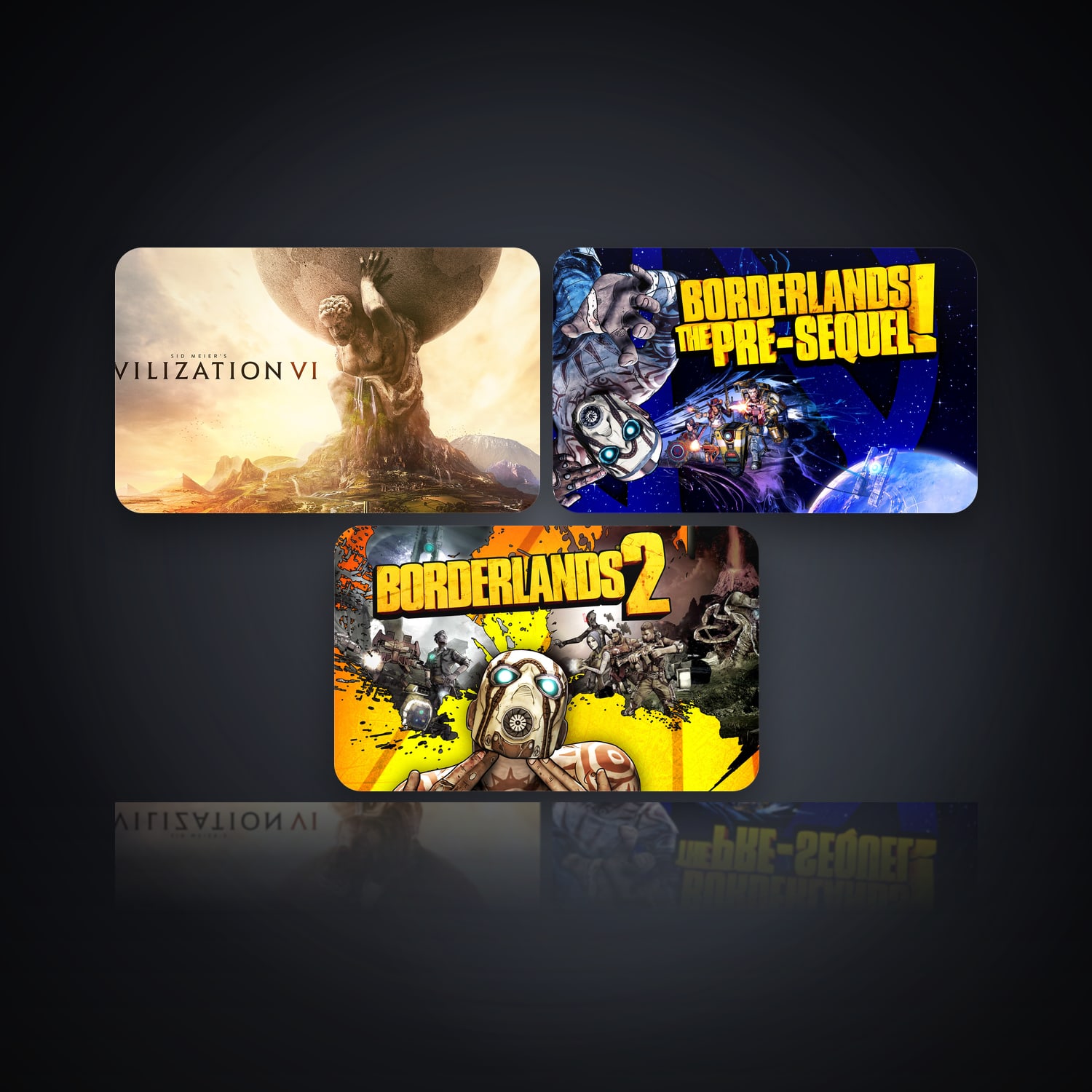 Sid Meier's Civilization VI & Borderlands: The Pre-Sequel | 3 Games — HabibiAccounts