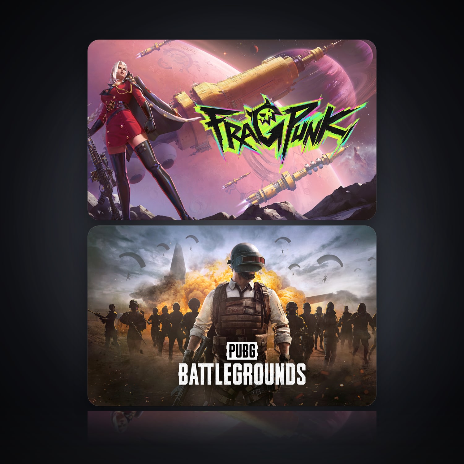 FragPunk & PUBG: BATTLEGROUNDS | 2 Games — HabibiAccounts