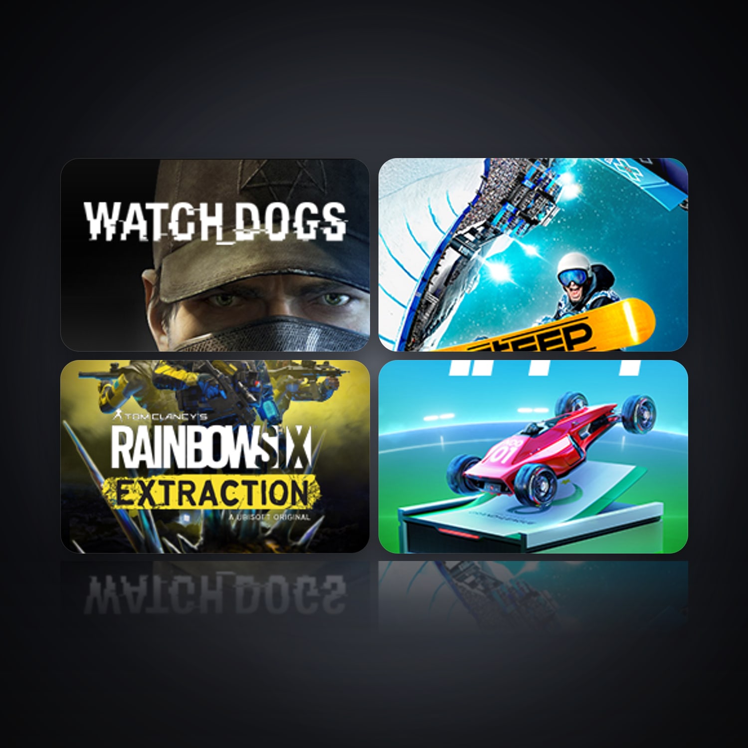Watch_Dogs & STEEP | 4 Games — HabibiAccounts