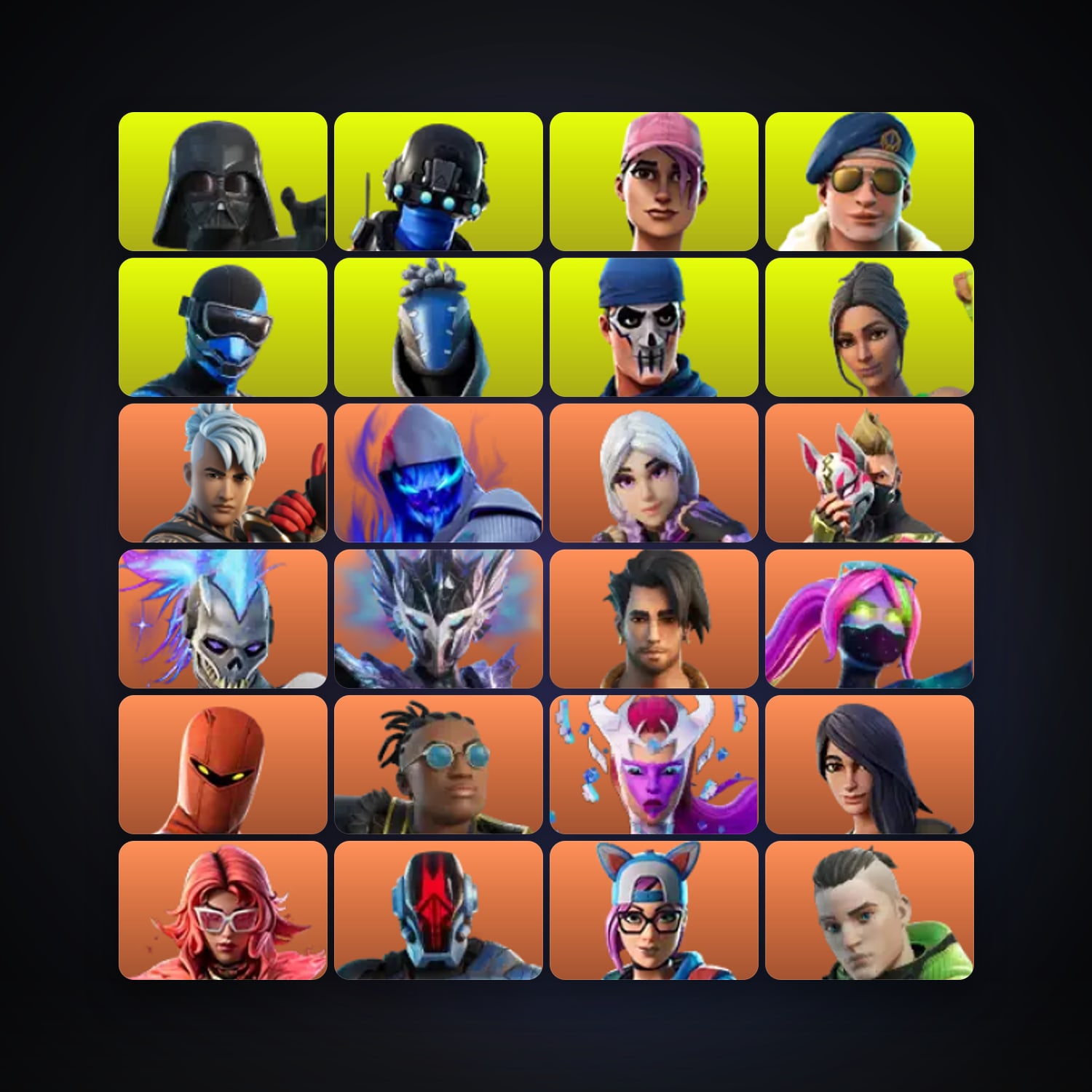 Fortnite | 198 Skins | 150 V-Bucks | Level 4159 | 428 Wins — HabibiAccounts