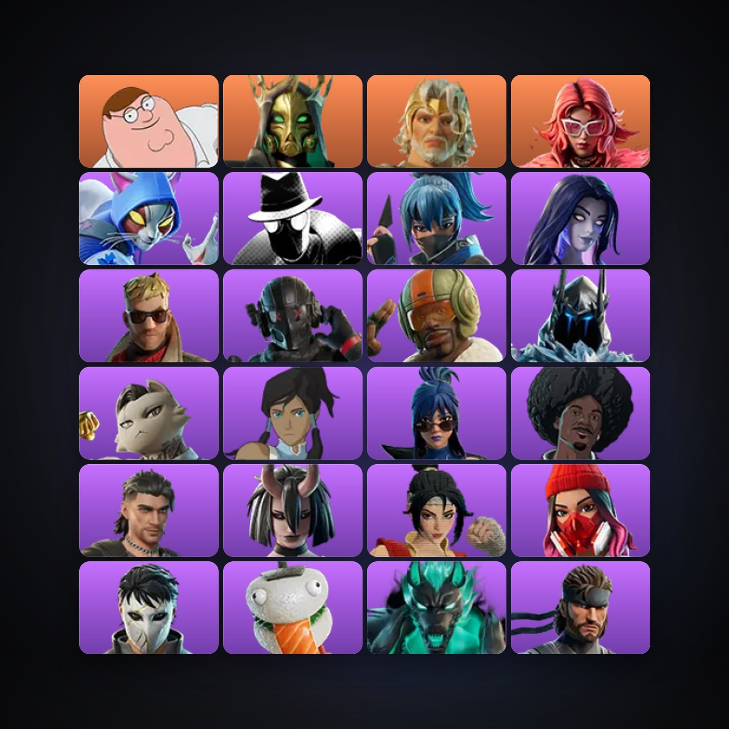 Fortnite | 94 Skins | 50 V-Bucks | Level 1063 | 55 Wins — HabibiAccounts