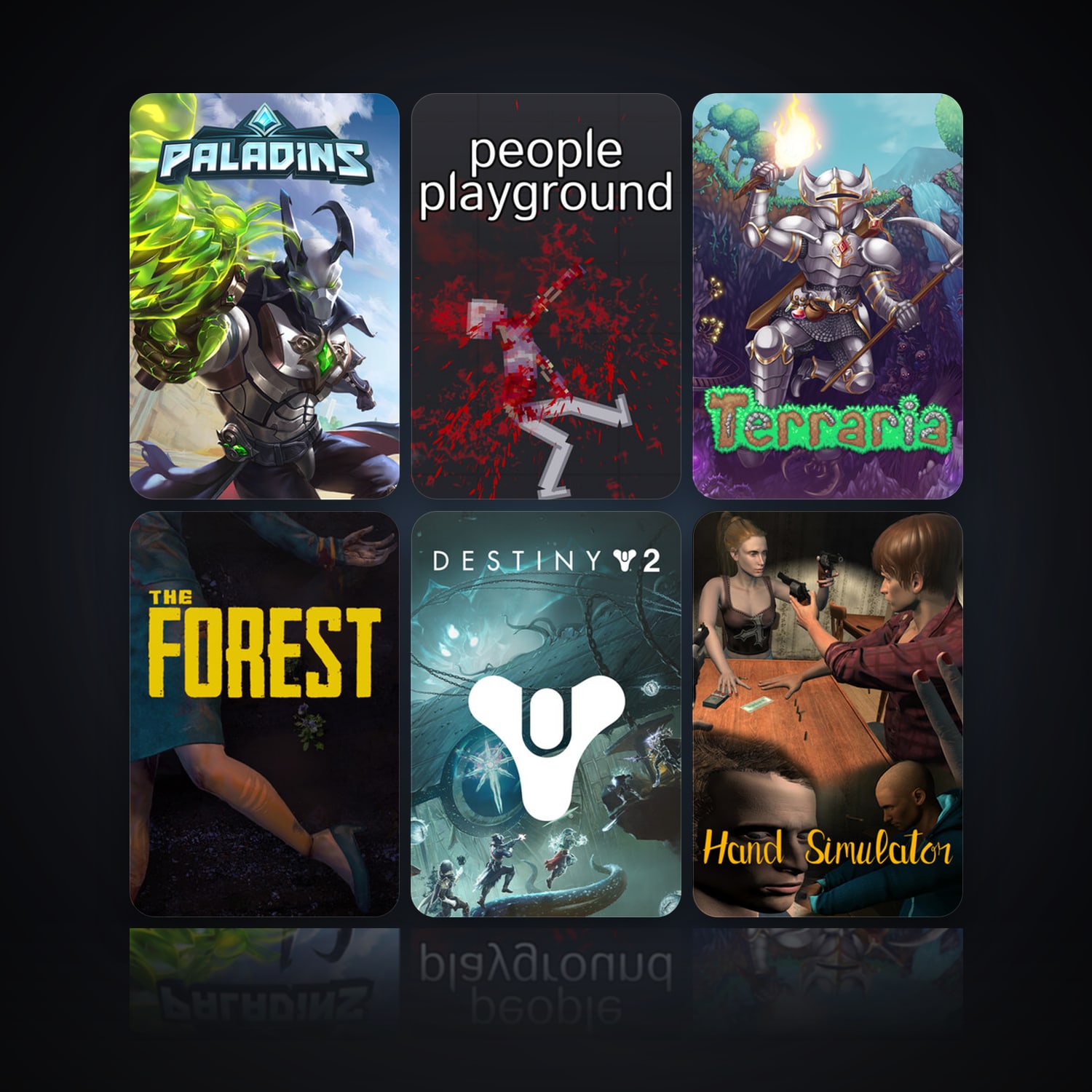 Paladins & People Playground | 13 Games | Clean — HabibiAccounts