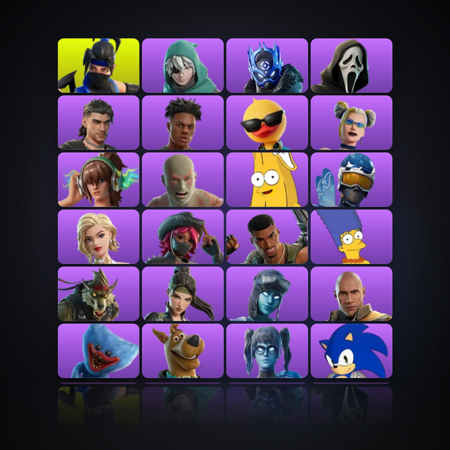Fortnite | 93 Skins | 1.8K V-Bucks | Level 1669 | 95 Wins — HabibiAccounts