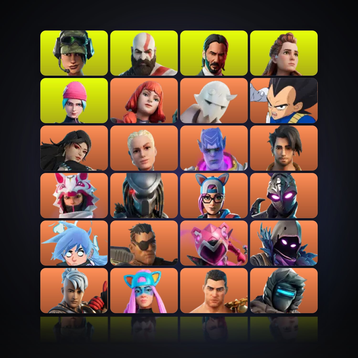 Fortnite | 222 Skins | 100 V-Bucks | Level 1207 | 81 Wins — HabibiAccounts