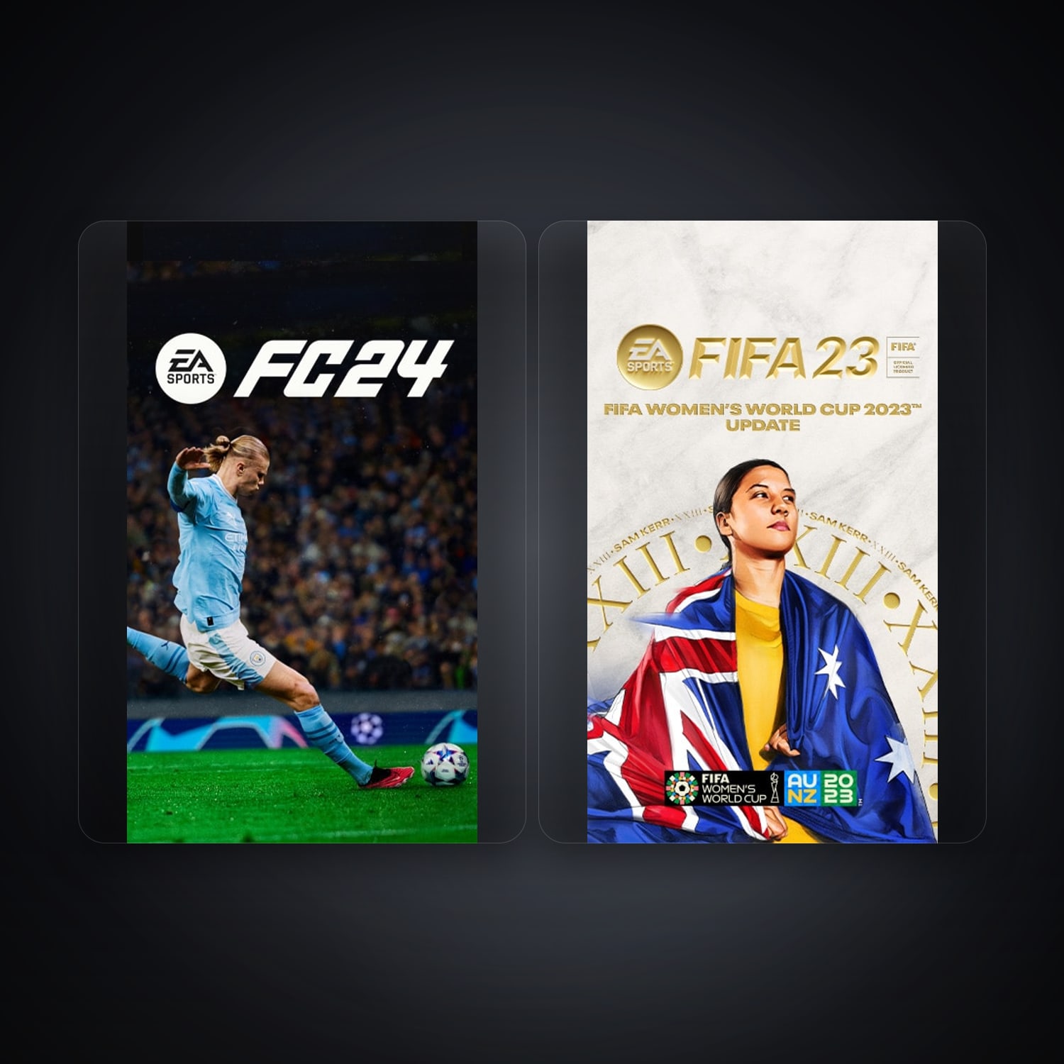 EA SPORTS FC24 & EA SPORTS FIFA 23 | 2 Games — HabibiAccounts