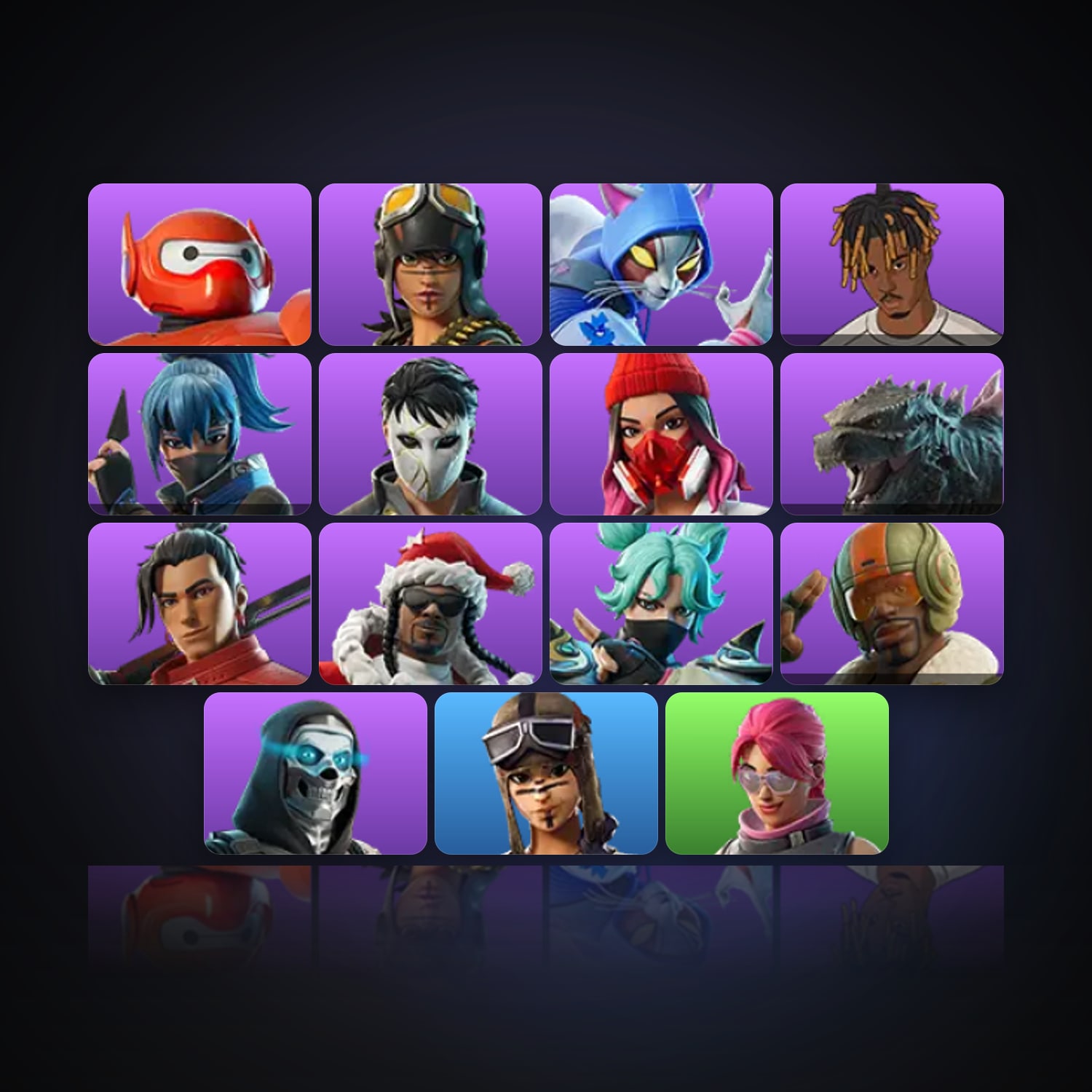 Fortnite | 16 Skins | Level 471 | 12 Wins — HabibiAccounts