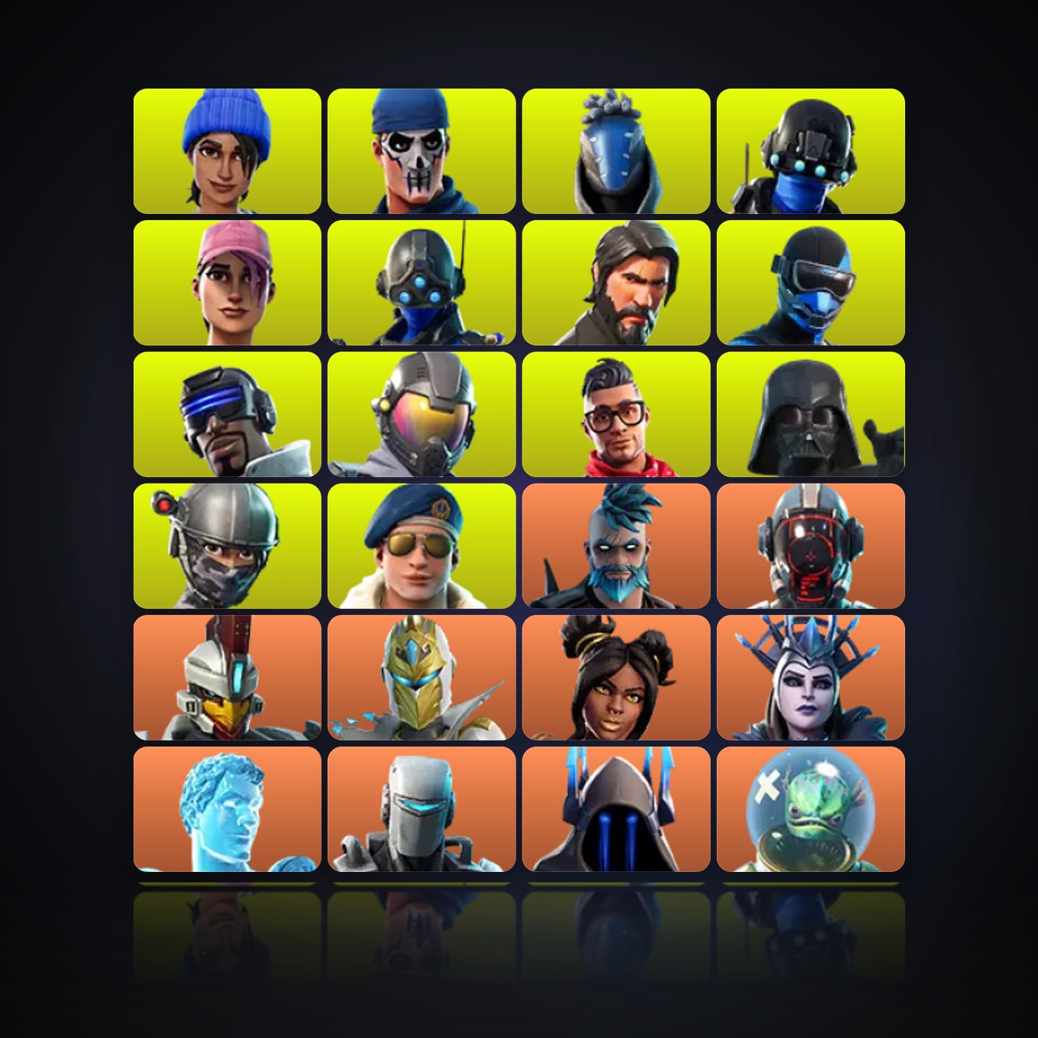 Fortnite | 185 Skins | Level 1361 | 52 Wins — HabibiAccounts