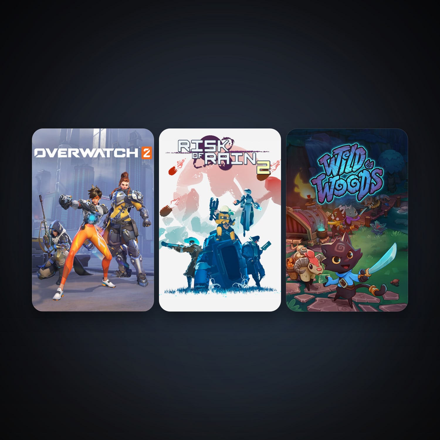 Risk of Rain 2 + Wild Woods, 4 games, clean — HabibiAccounts
