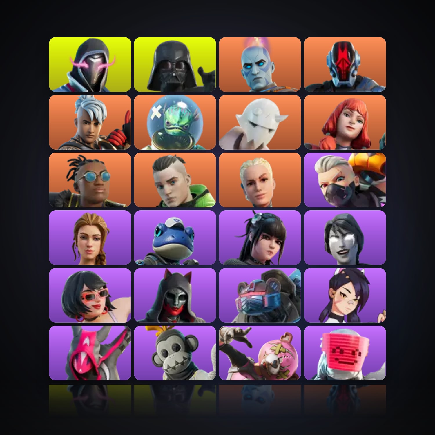 Fortnite | 95 Skins | 100 V-Bucks | Level 1741 | 211 Wins — HabibiAccounts