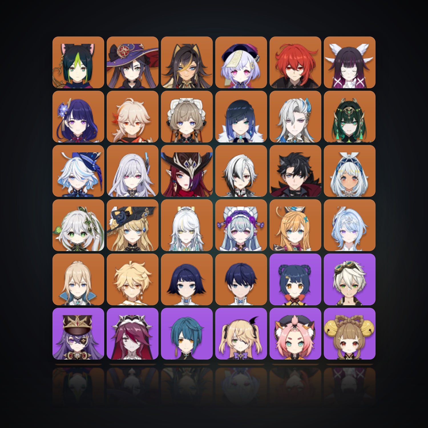 Genshin Impact | AR 60 | 78 Chars | 25× 5★ — HabibiAccounts