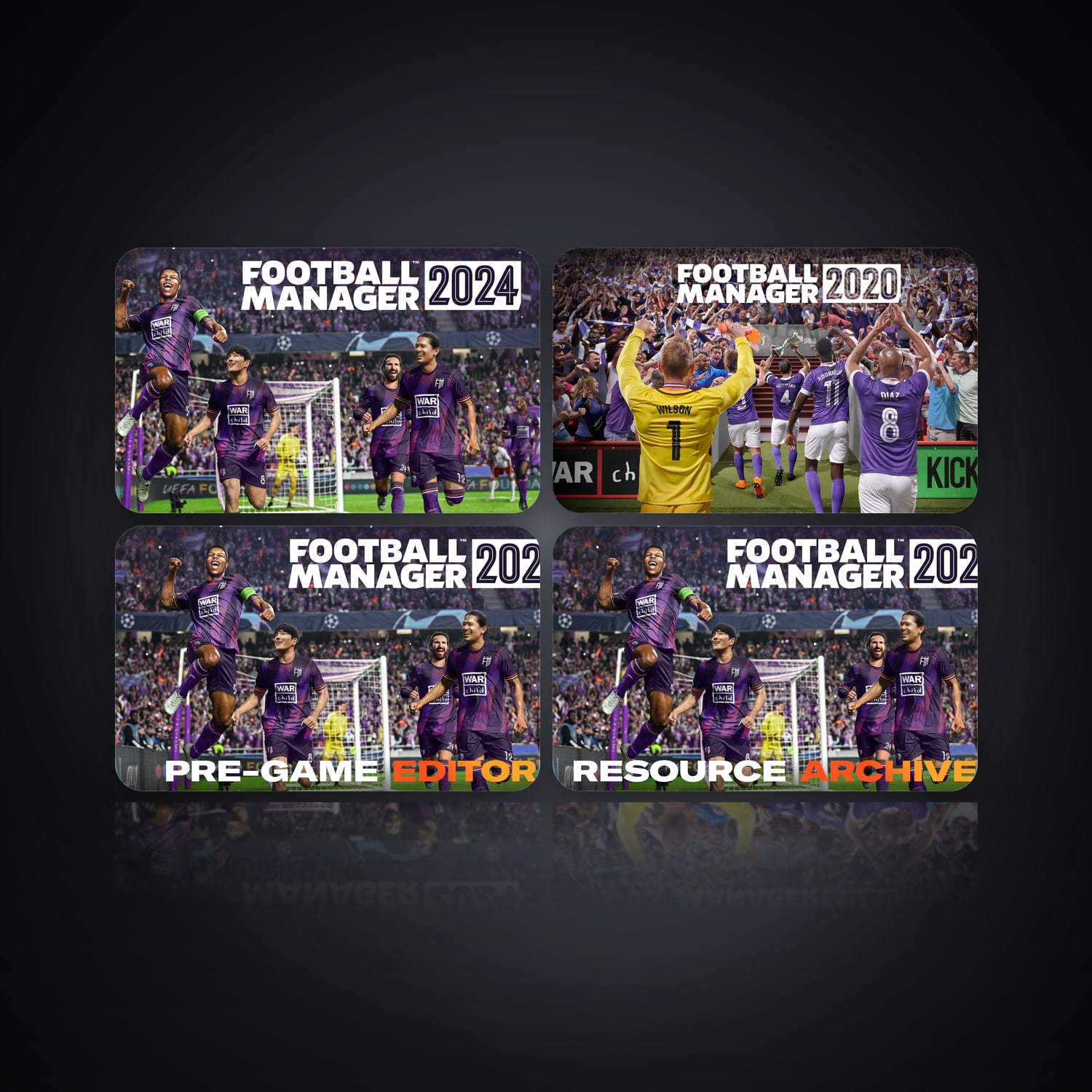 Football Manager 2024 & Football Manager 2020 | 4 Games — HabibiAccounts