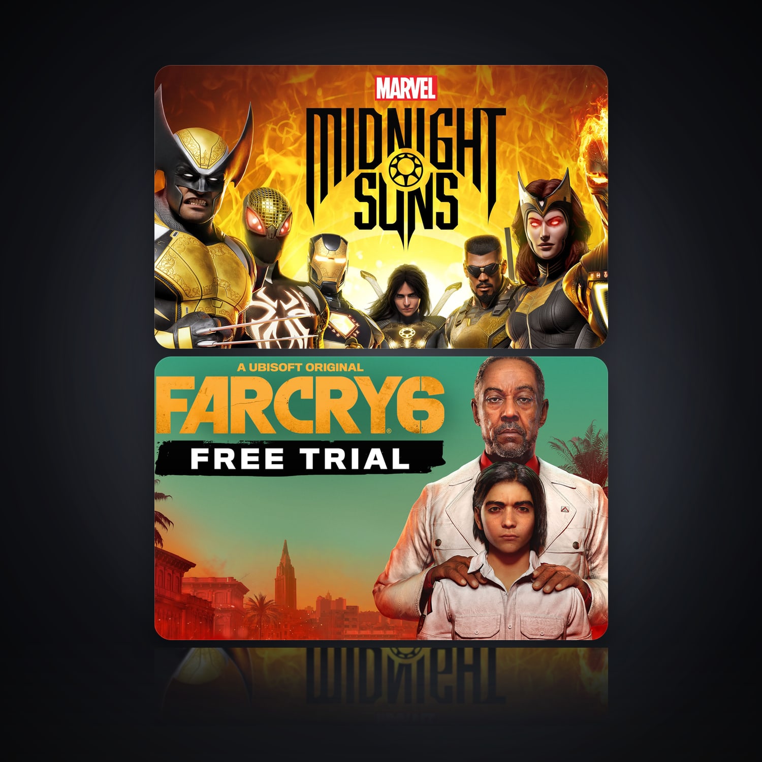 Marvel's Midnight Suns & Far Cry 6 Free Trial | 2 Games — HabibiAccounts
