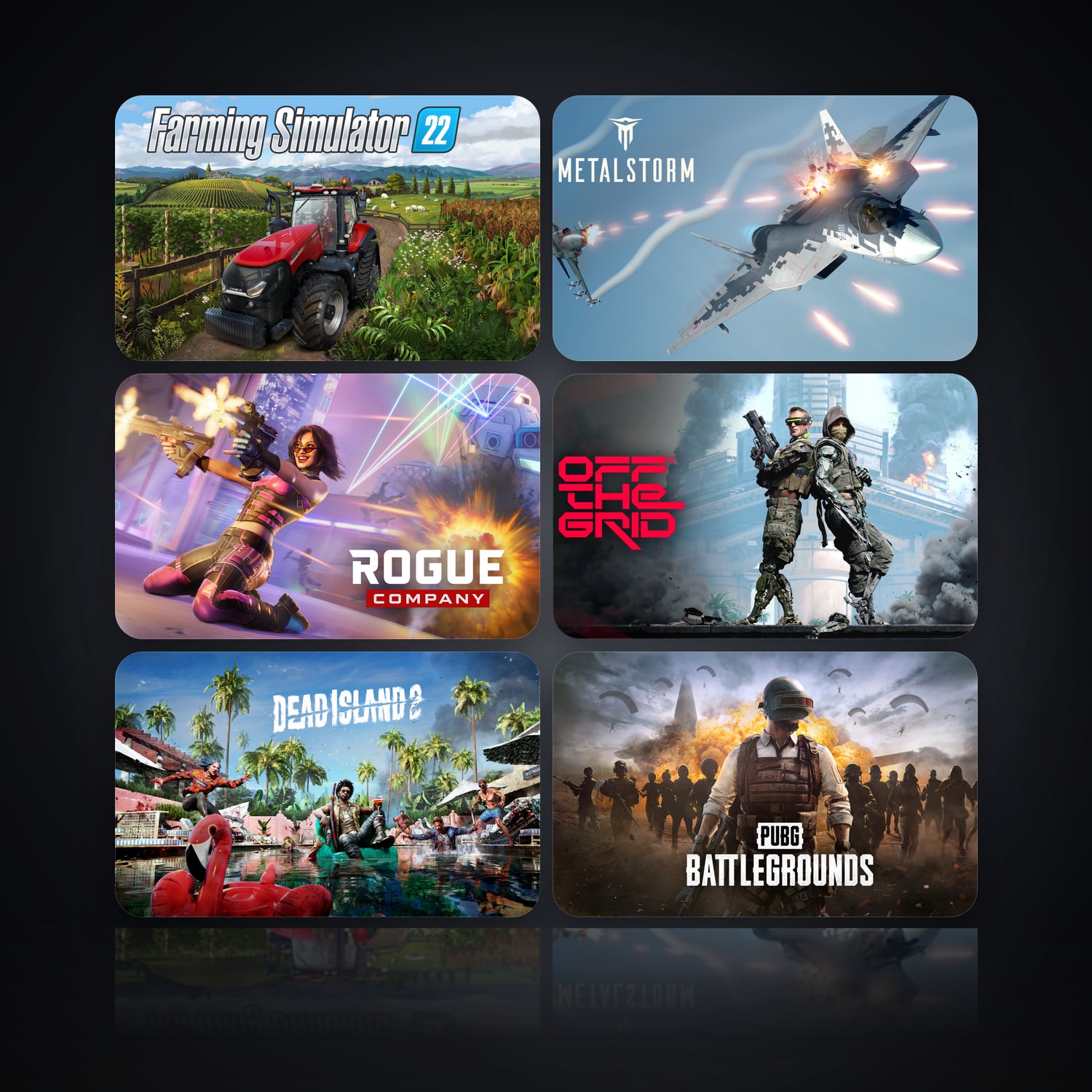 Farming Simulator 22 & Metalstorm | 8 Games — HabibiAccounts