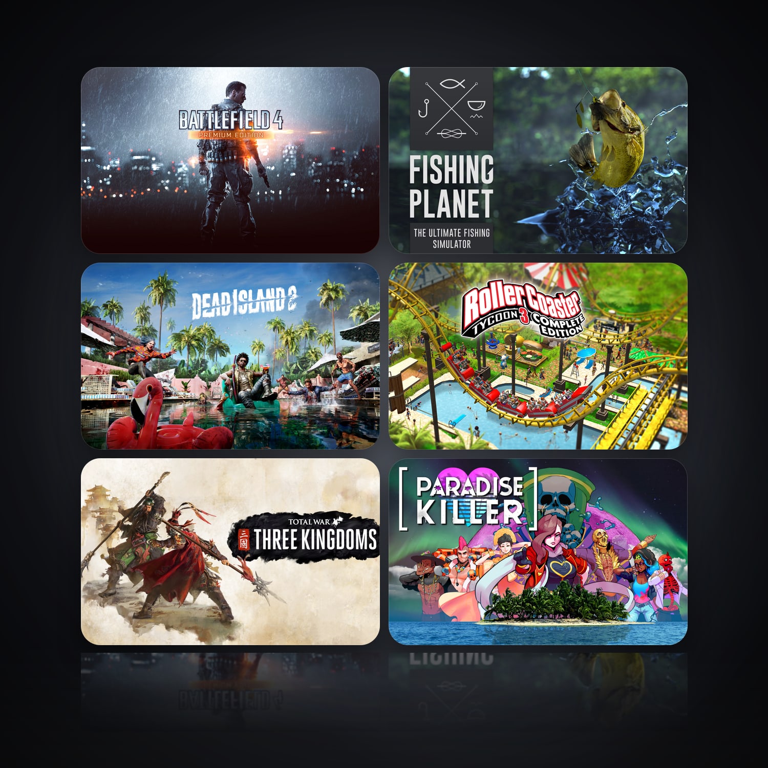Battlefield 4 Premium Edition & Fishing Planet | 48 Games — HabibiAccounts