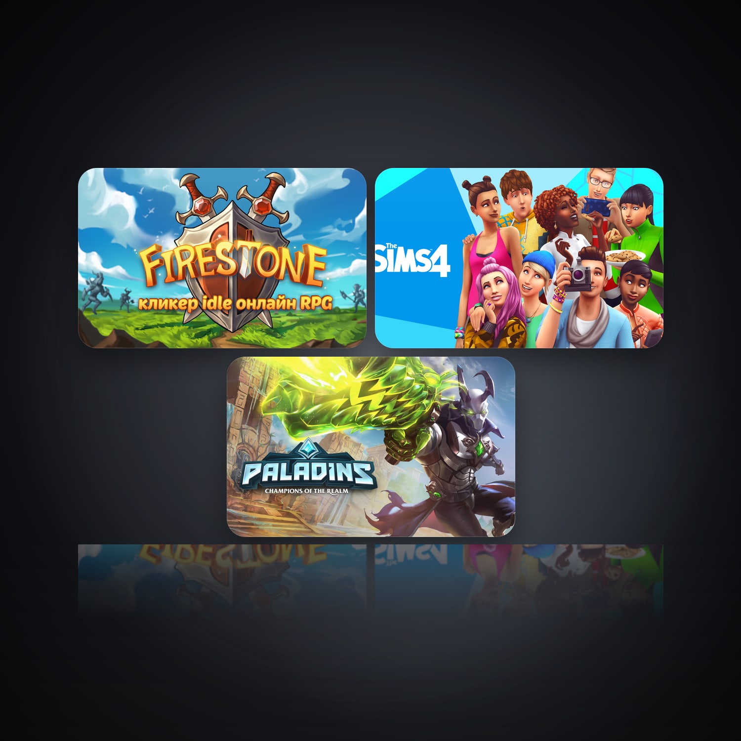 Firestone Online Idle RPG & The Sims 4 | 3 Games — HabibiAccounts