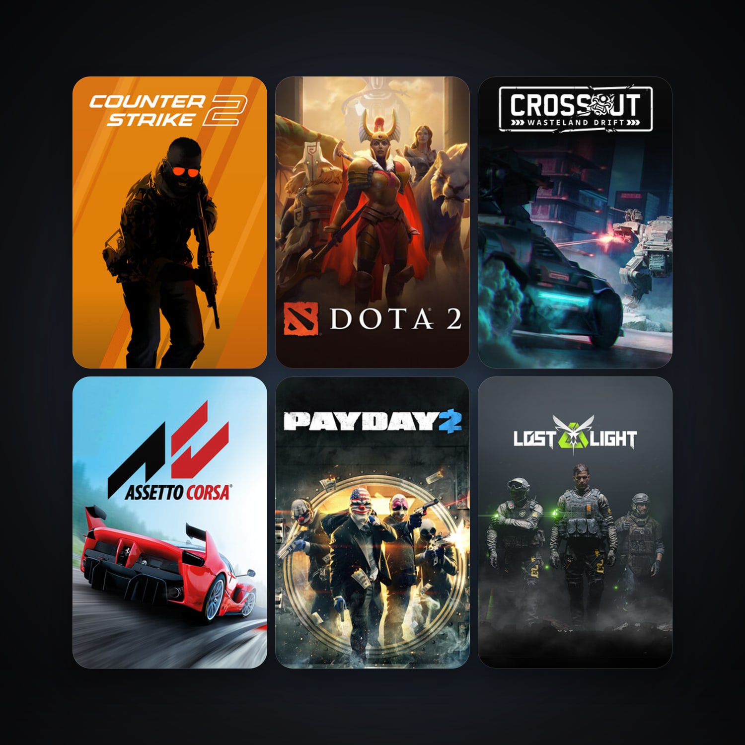 Dota 2 + CS2 Prime, 11 games, Steam 28, clean — HabibiAccounts