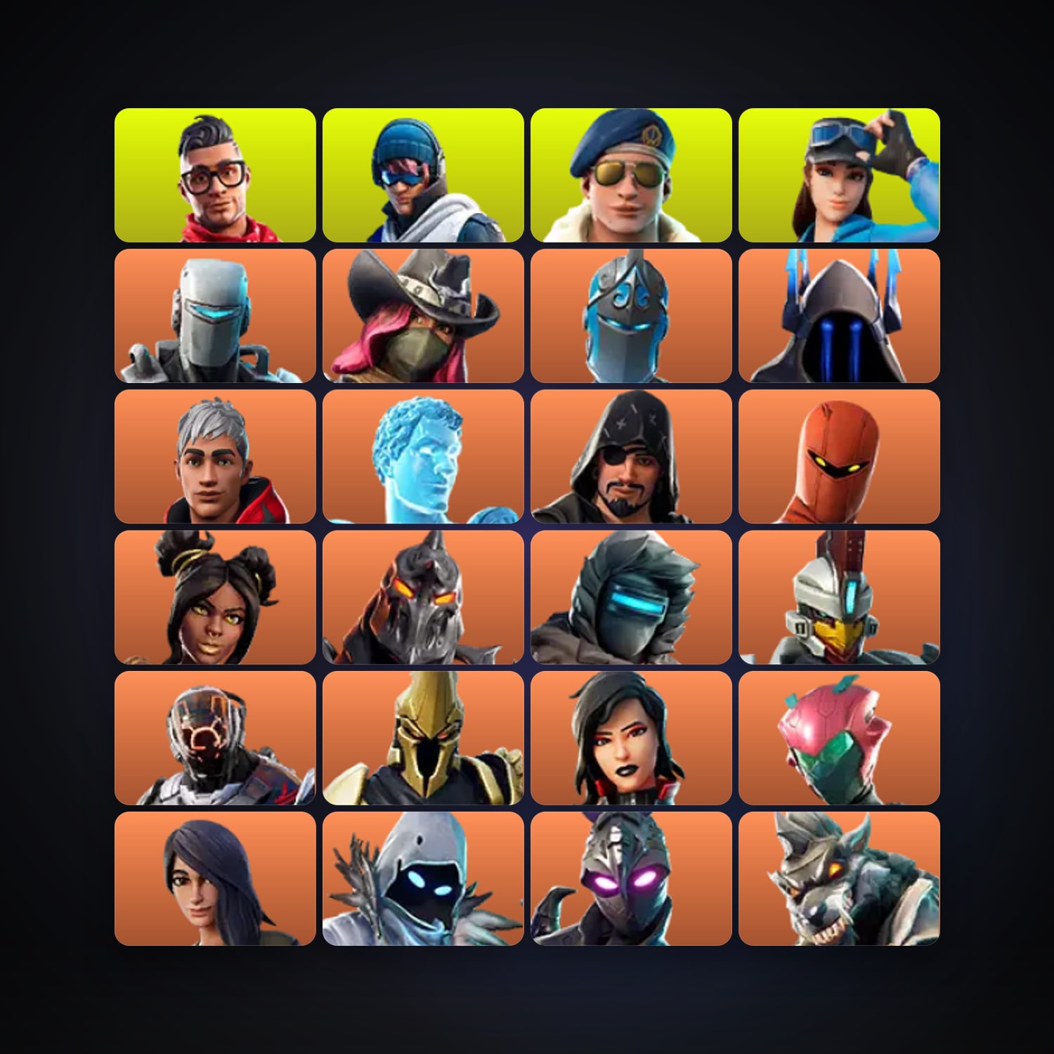 Fortnite | 89 Skins | 400 V-Bucks | Level 1162 | 186 Wins — HabibiAccounts