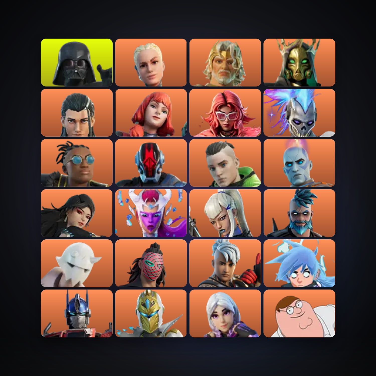 Fortnite | 363 Skins | 200 V-Bucks | Level 4653 | 519 Wins — HabibiAccounts