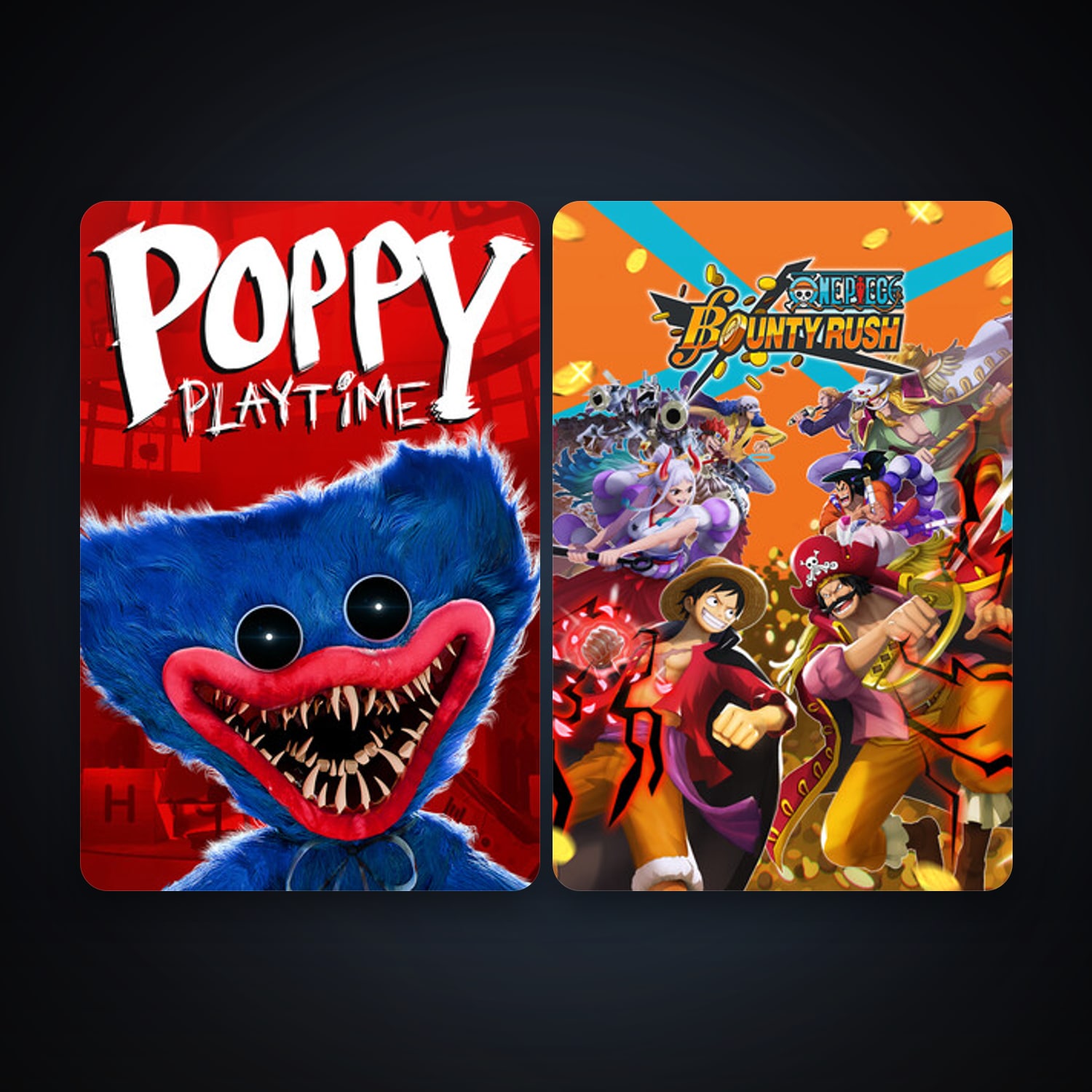 Poppy Playtime & ONE PIECE Bounty Rush | Clean — HabibiAccounts