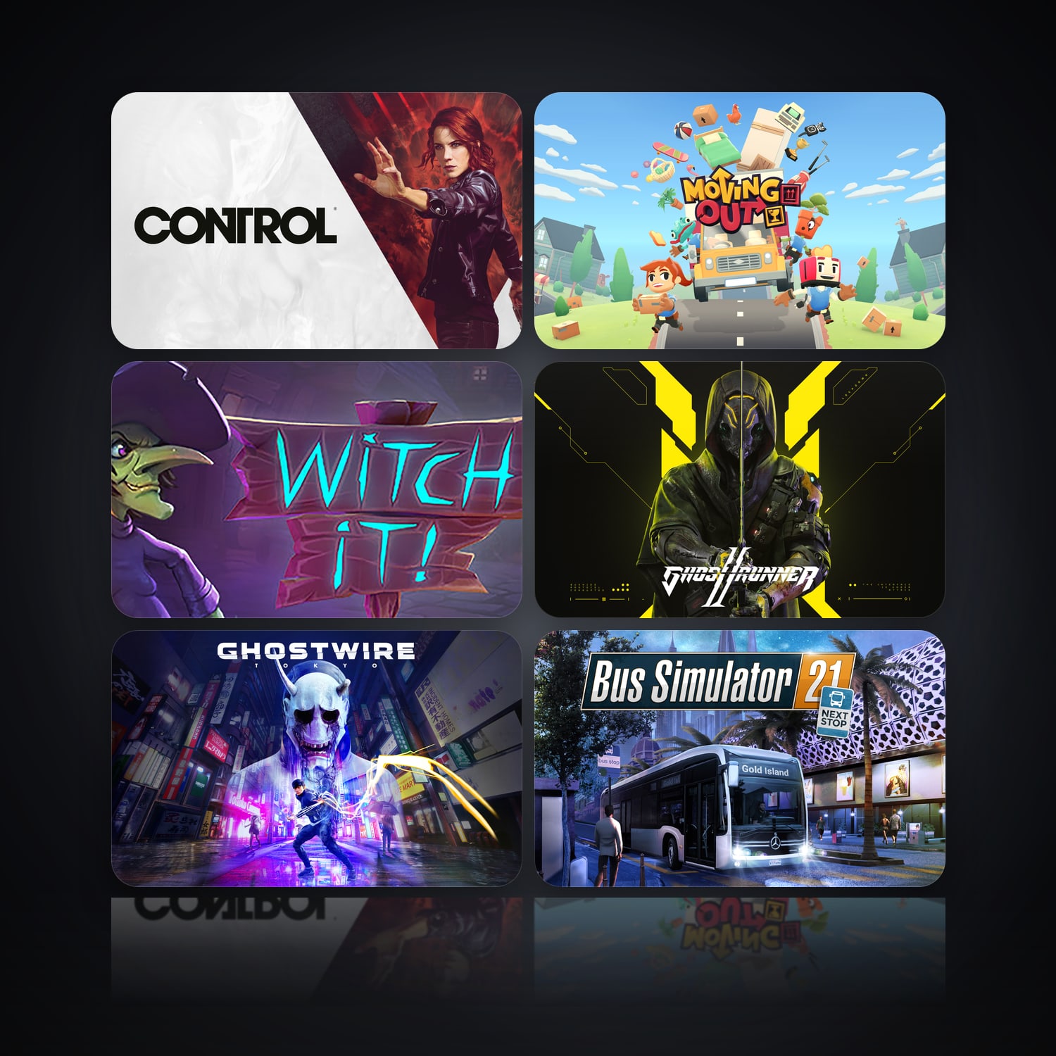 Control & Moving Out | 7 Games — HabibiAccounts