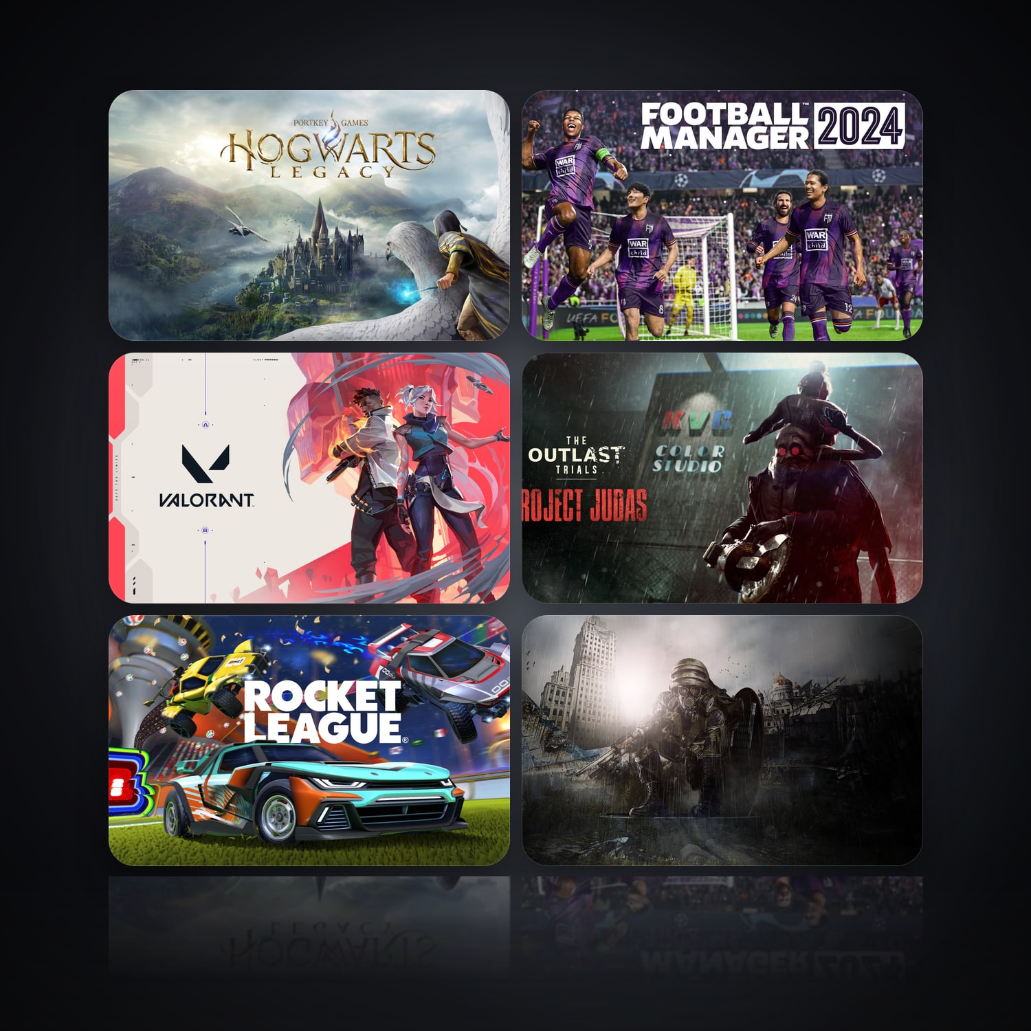 Hogwarts Legacy & Football Manager 2024 | 46 Games — HabibiAccounts