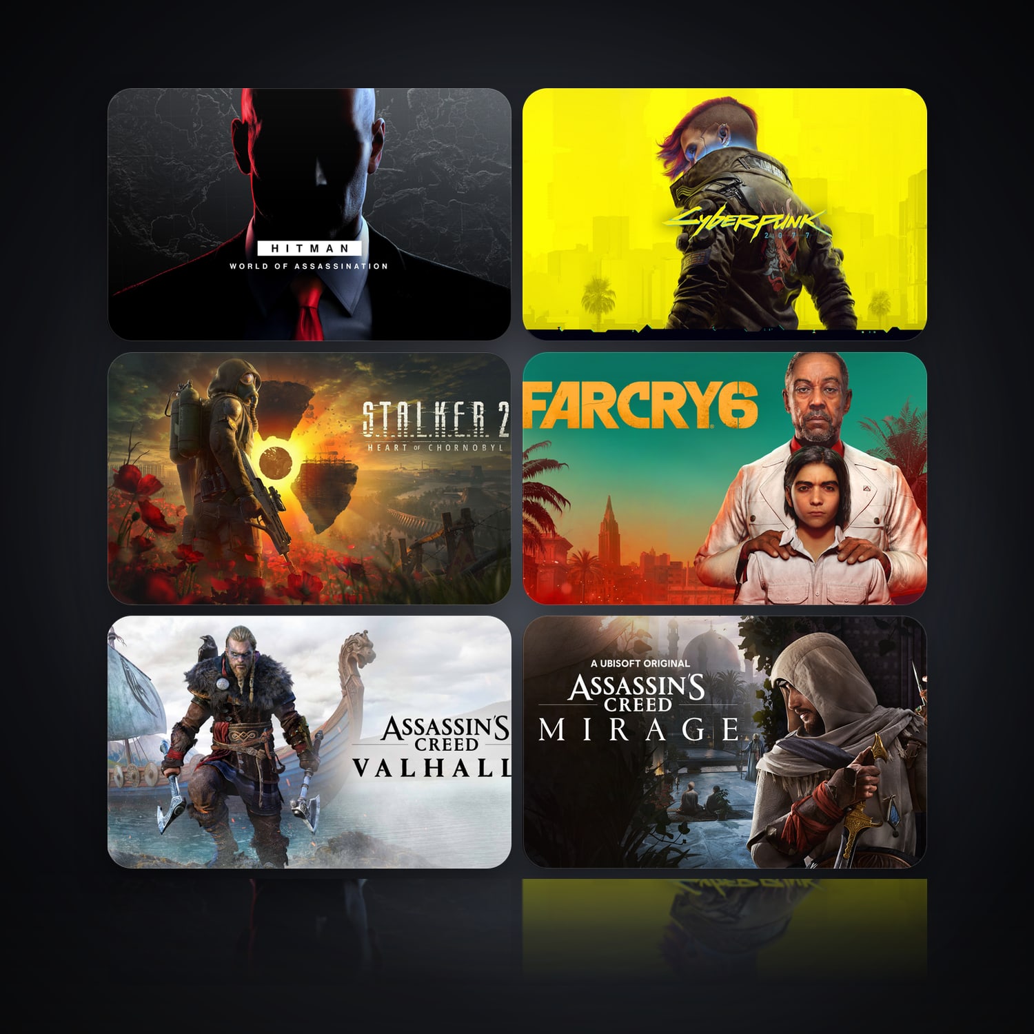 HITMAN 3 & Cyberpunk 2077 | 15 Games — HabibiAccounts