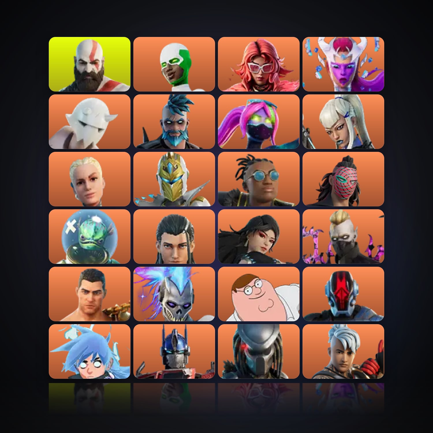 Fortnite | 174 Skins | 200 V-Bucks | Level 2687 | 330 Wins — HabibiAccounts