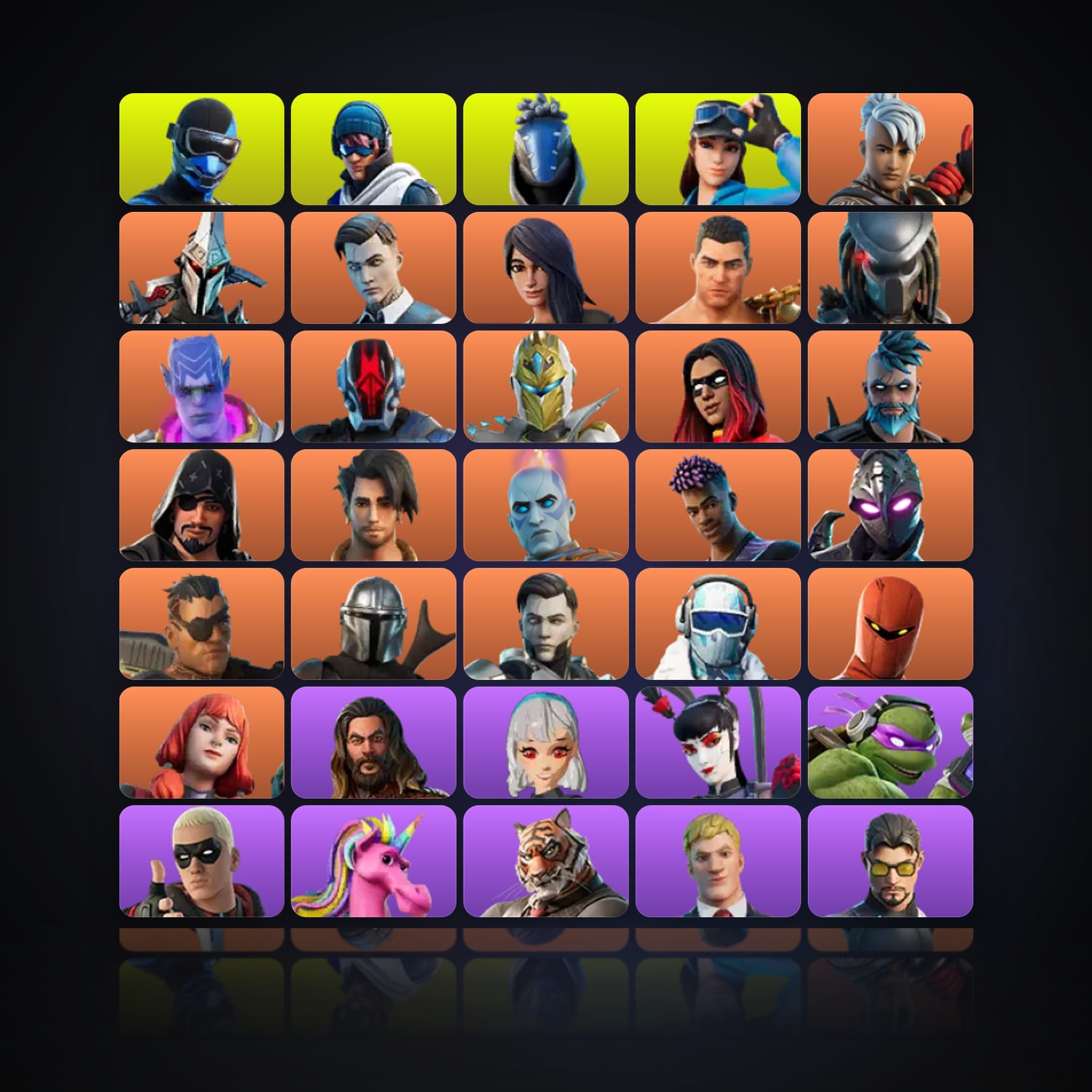 Fortnite | 141 Skins | 50 V-Bucks | Level 1422 | 98 Wins — HabibiAccounts