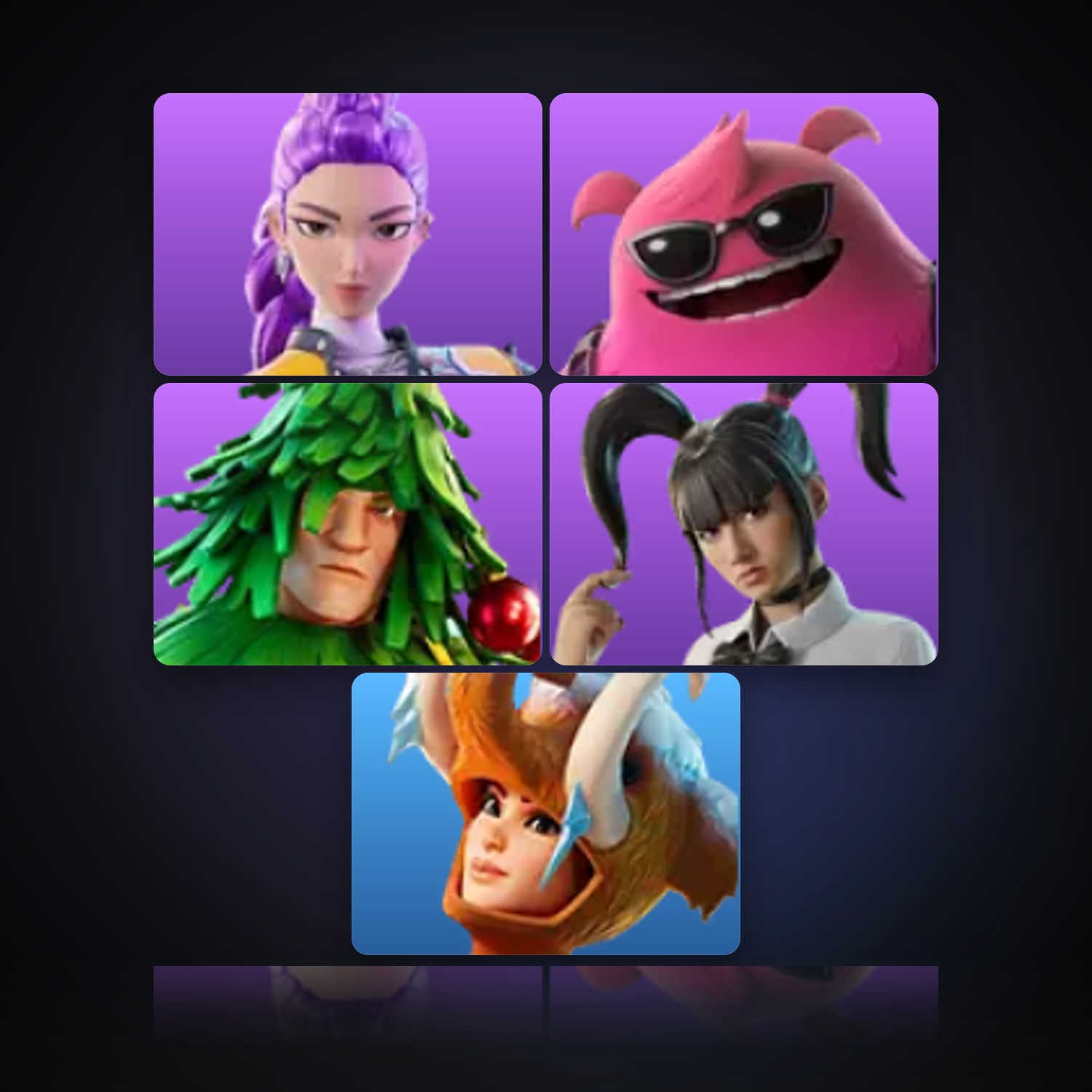 Fortnite | 5 Skins | 1.7K V-Bucks | Level 76 — HabibiAccounts