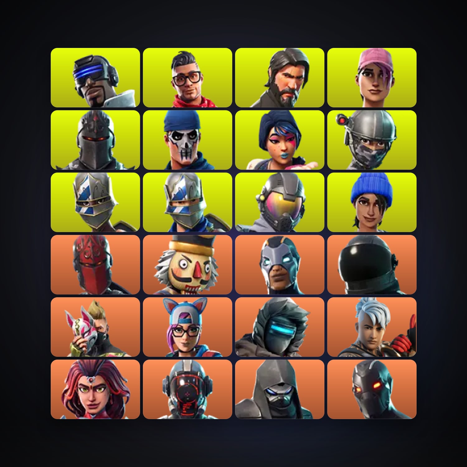 Fortnite | 157 Skins | 1.1K V-Bucks | Level 2416 | 722 Wins — HabibiAccounts