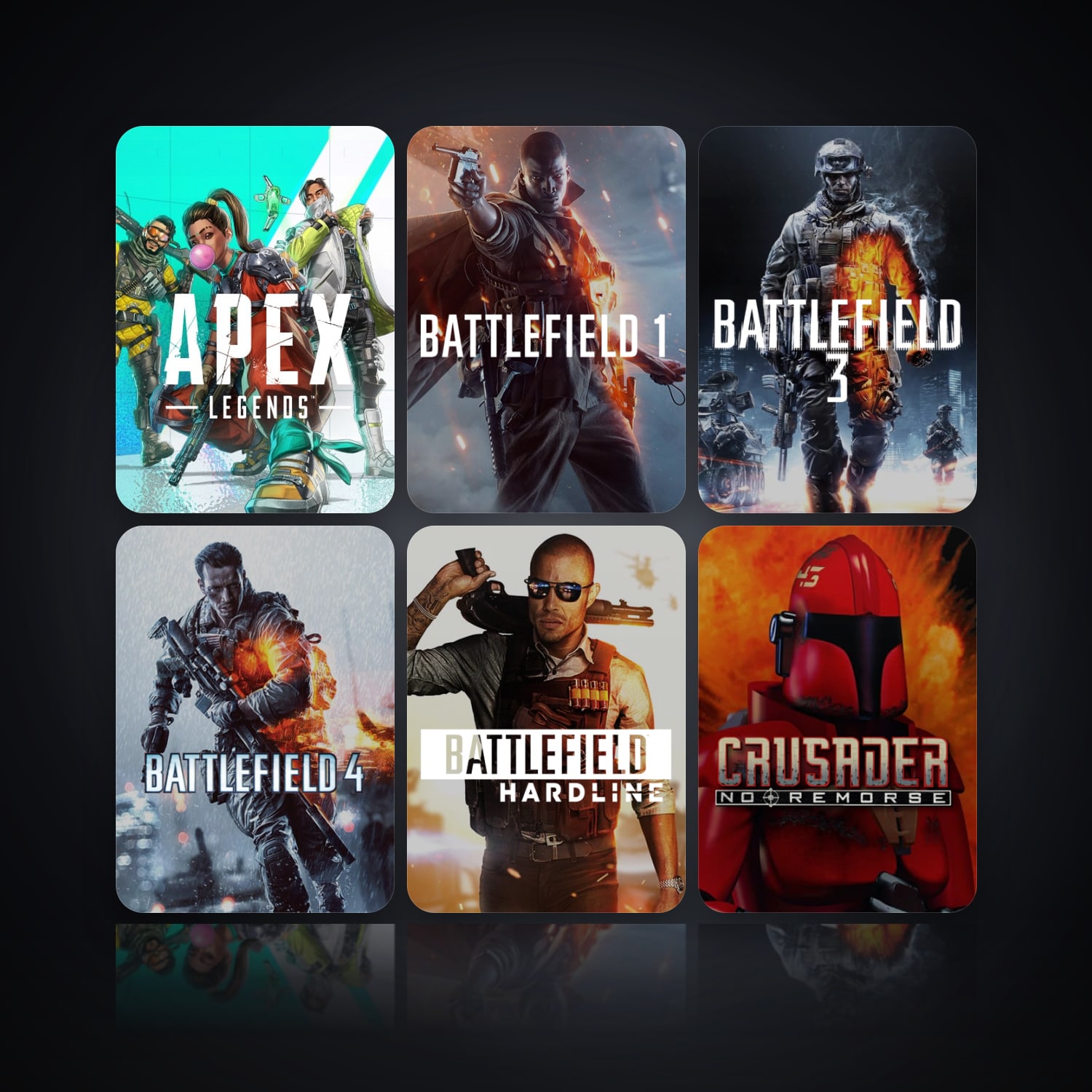 Apex Legends & Battlefield 1 | 20 Games — HabibiAccounts