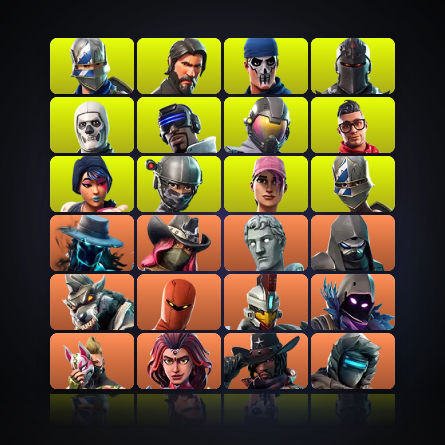 Fortnite | 105 Skins | 250 V-Bucks | Level 818 | 160 Wins — HabibiAccounts