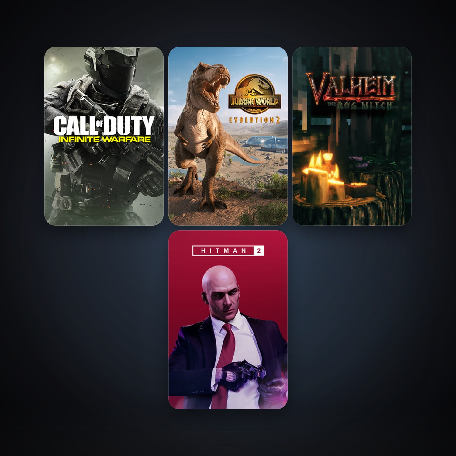 Call of Duty: Infinite Warfare + Phasmophobia, 8 games, clean — HabibiAccounts