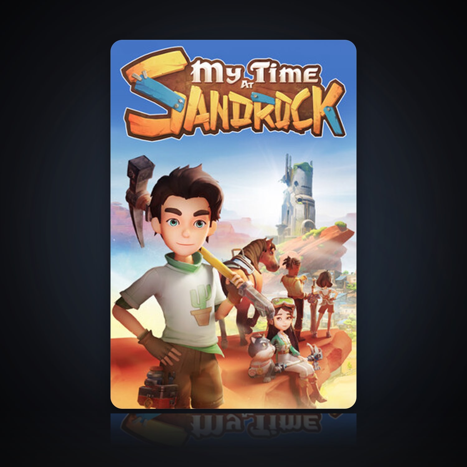 هالحساب ستيم فلين، My Time at Sandrock، 2 لعبة، صامد واضح — HabibiAccounts
