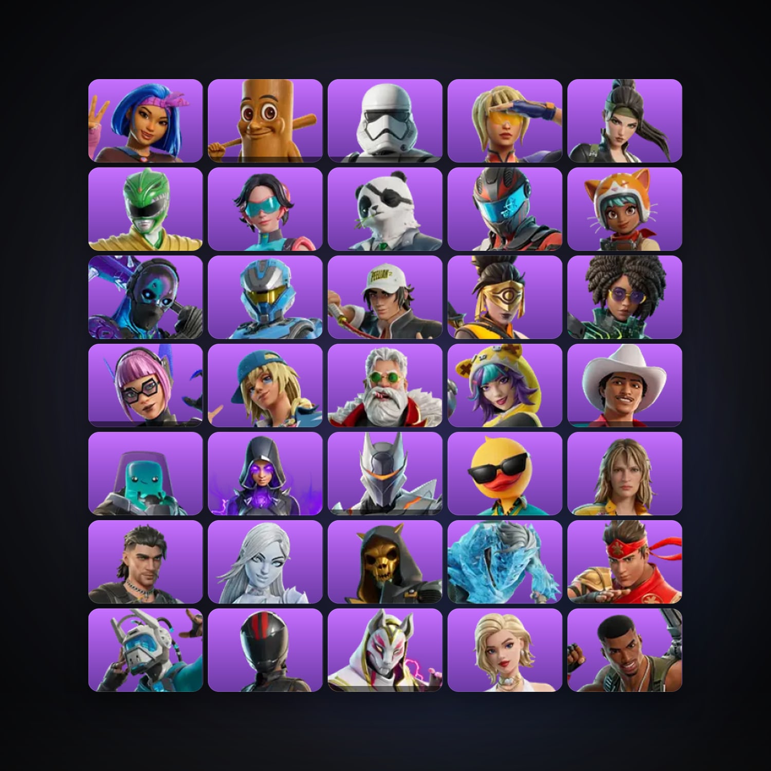 Fortnite | 97 Skins | 700 V-Bucks | Level 1771 | 125 Wins — HabibiAccounts