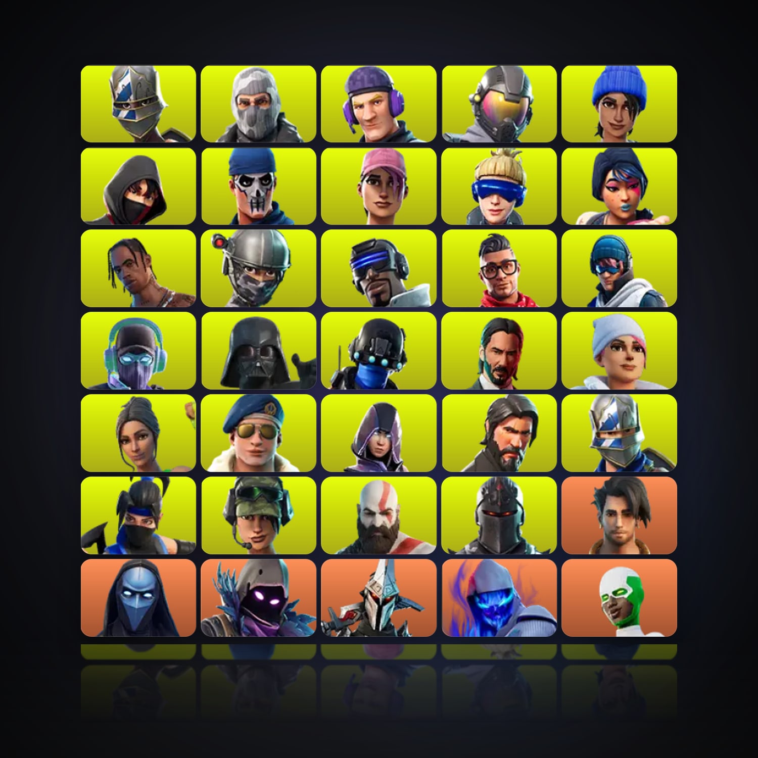 Fortnite | 677 Skins | 700 V-Bucks | Level 7339 | 1K Wins — HabibiAccounts