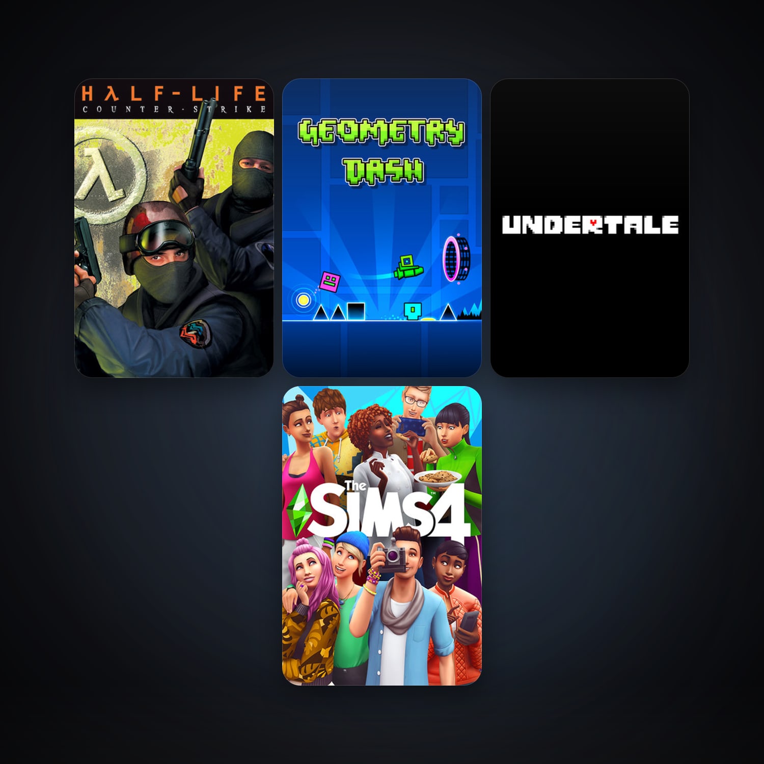 Counter-Strike + Counter-Strike: Source, 12 games, clean — HabibiAccounts