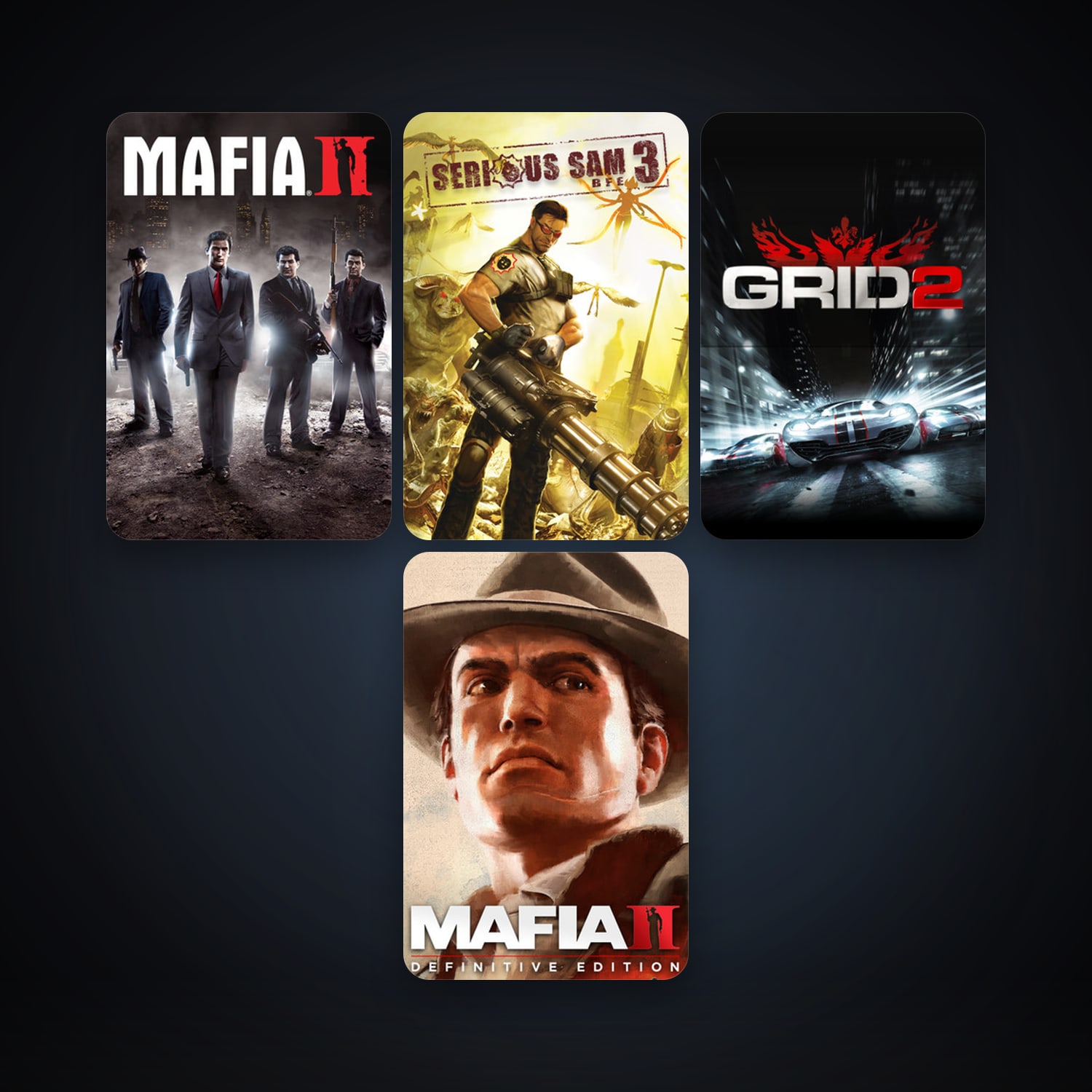 Serious Sam 3: BFE + GRID 2, 7 games, clean — HabibiAccounts